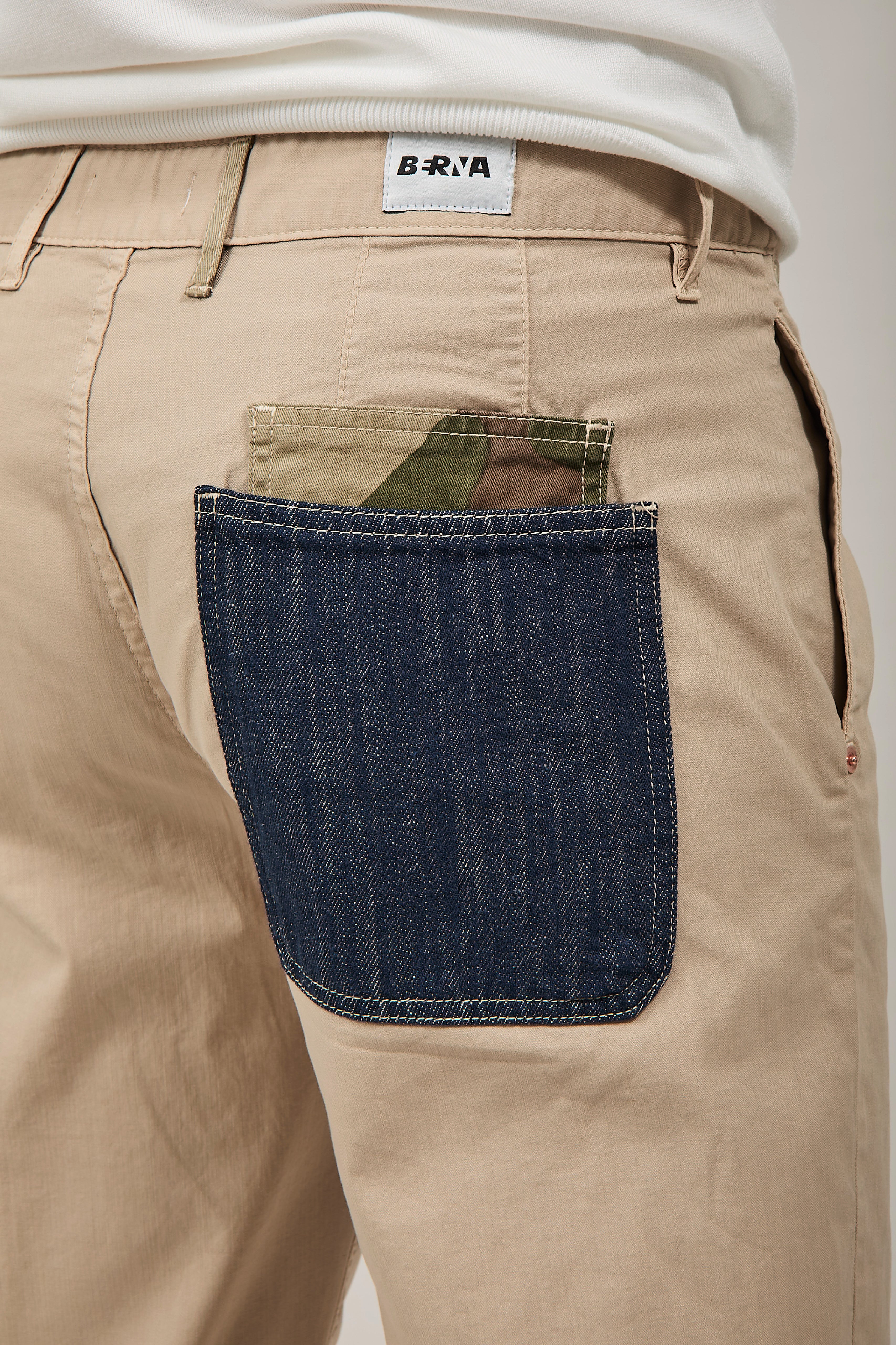 Pantalone Berna Tasca 1393 Beige