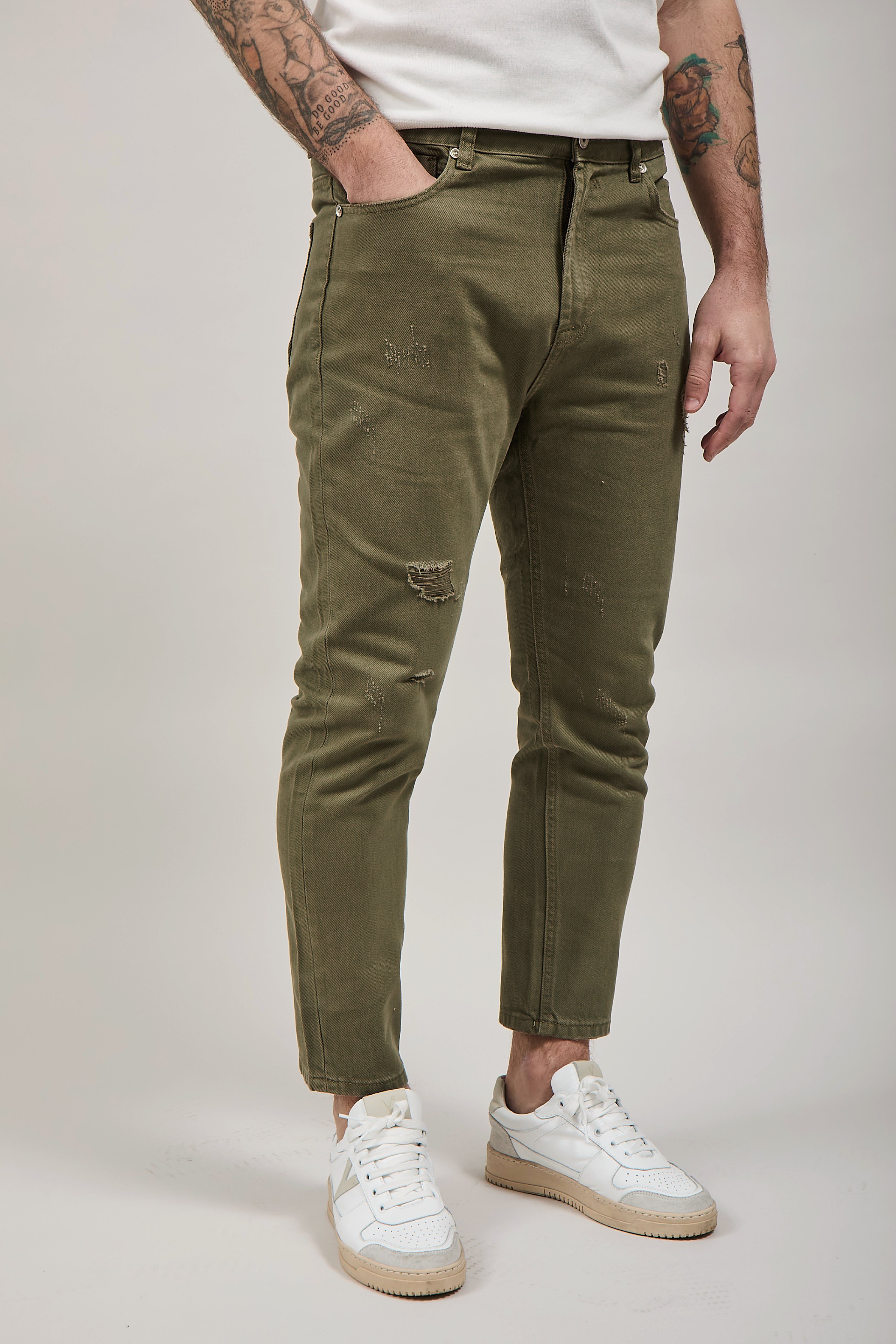 Jeans Gianni Lupo Verde 2536