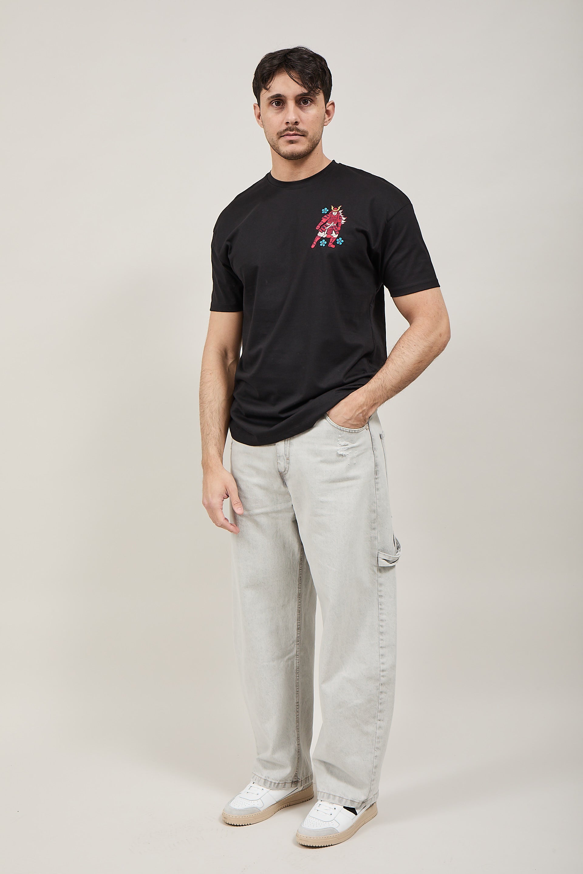 T-shirt V2 Samurai Nera