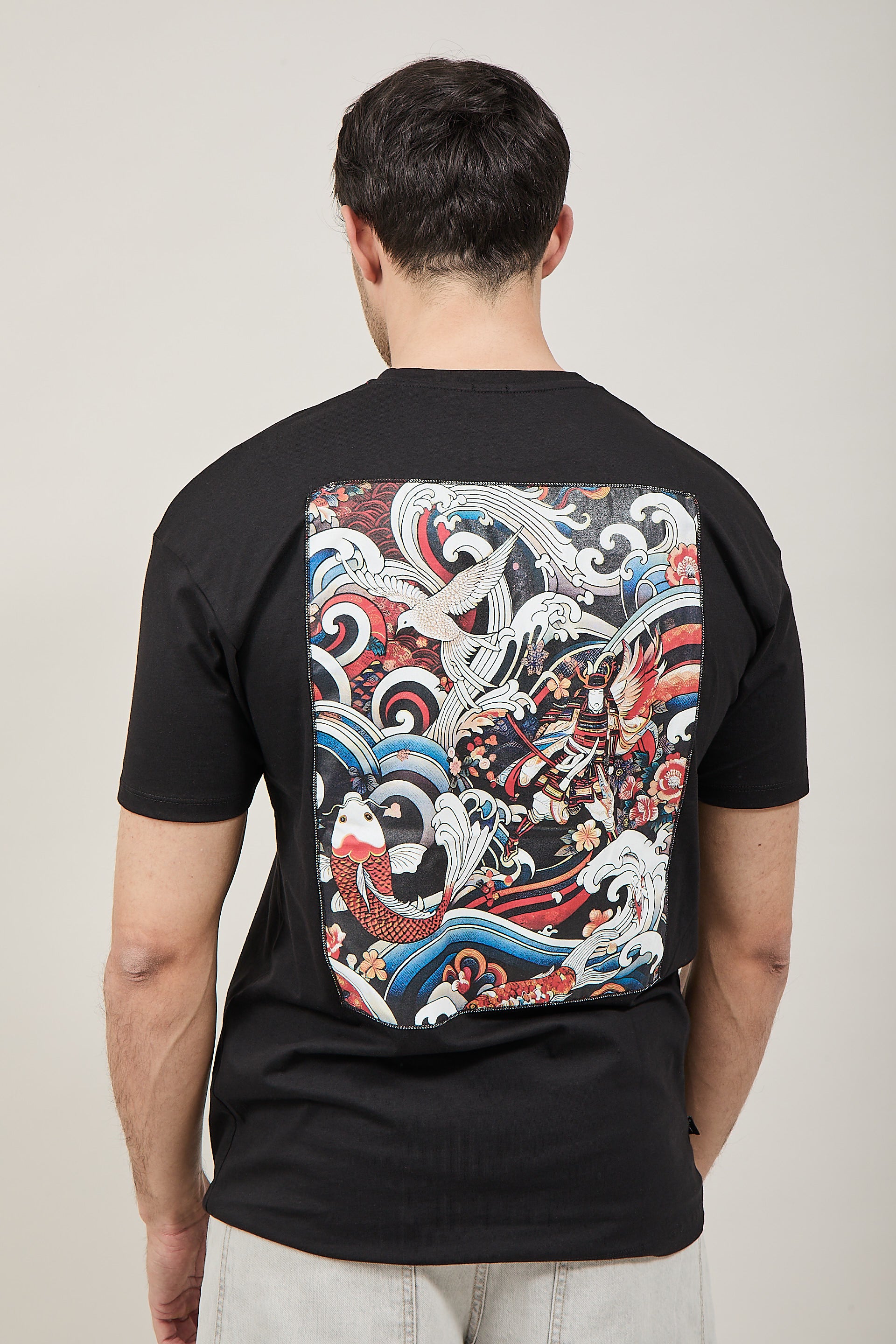 T-shirt V2 Samurai Nera