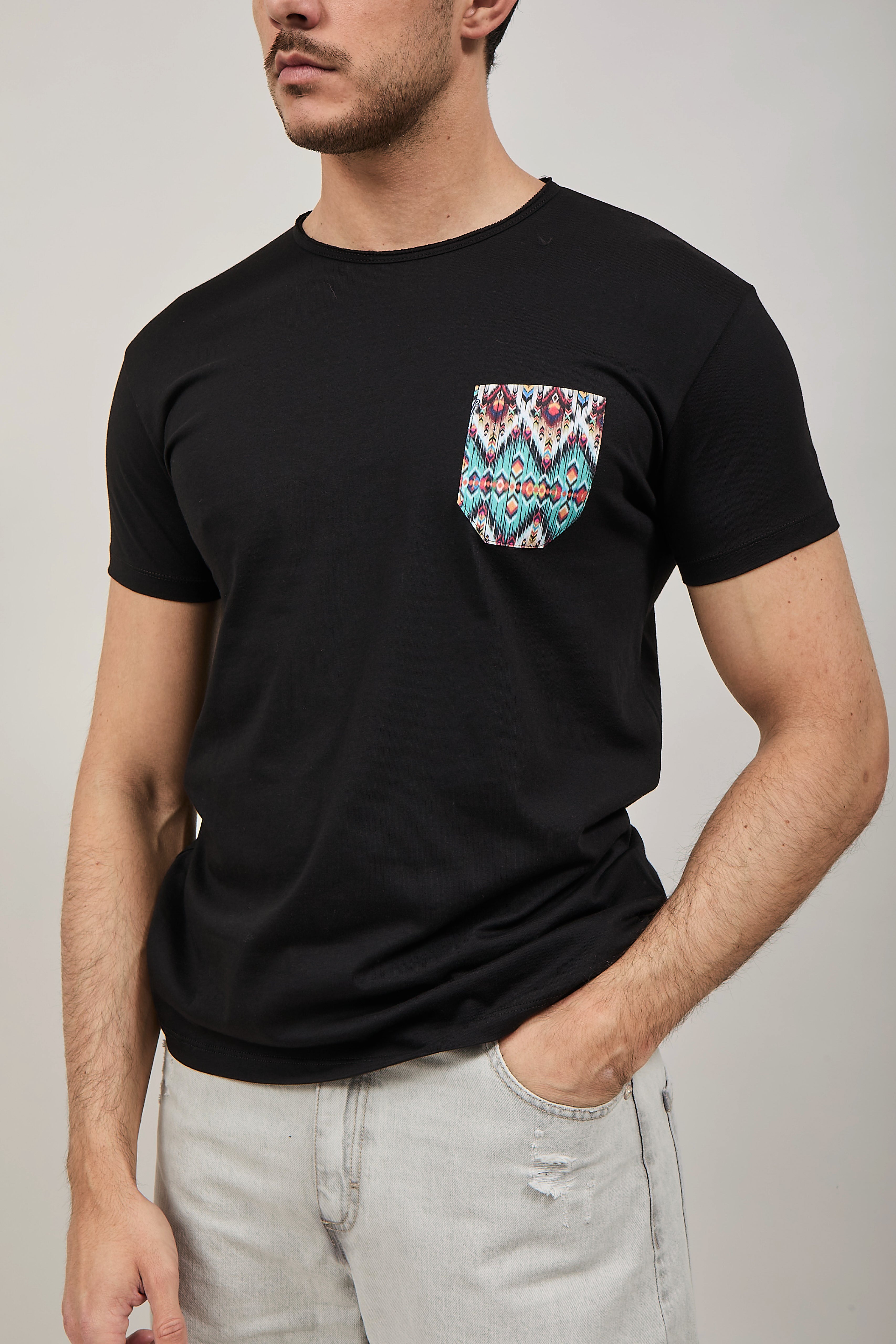 T-shirt V2 Taschino Nera N2