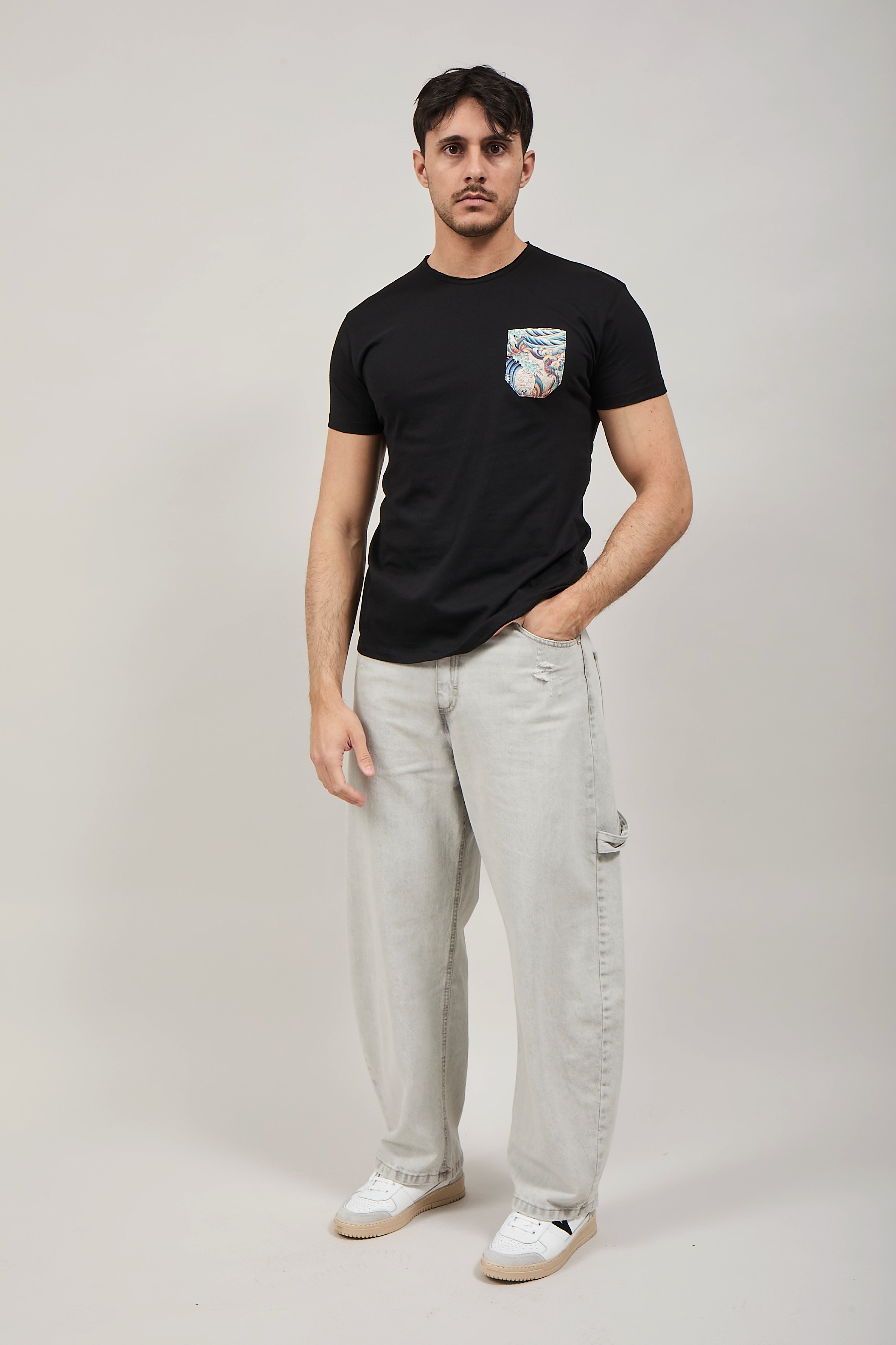 T-shirt V2 Taschino Nera N3