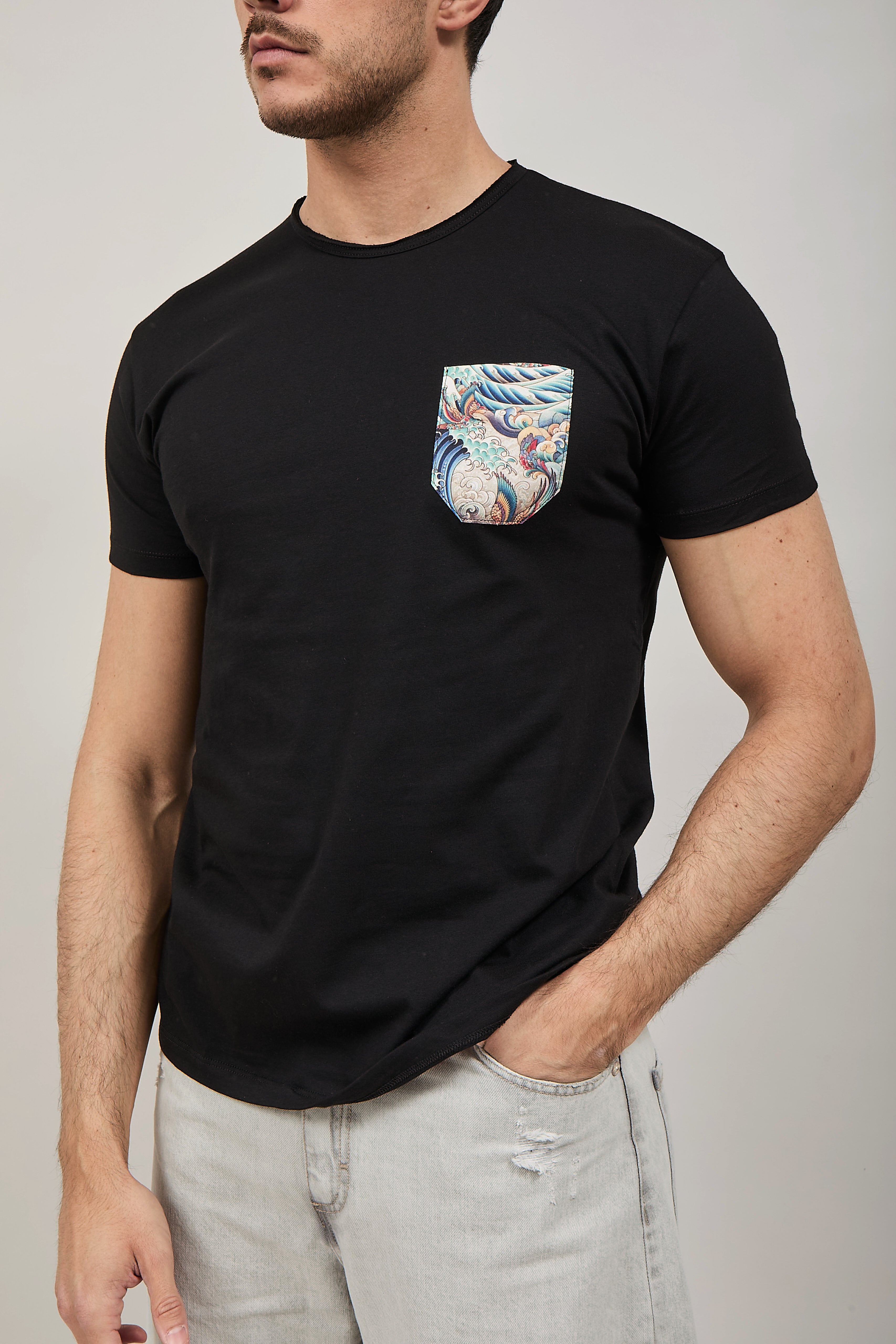 T-shirt V2 Taschino Nera N3