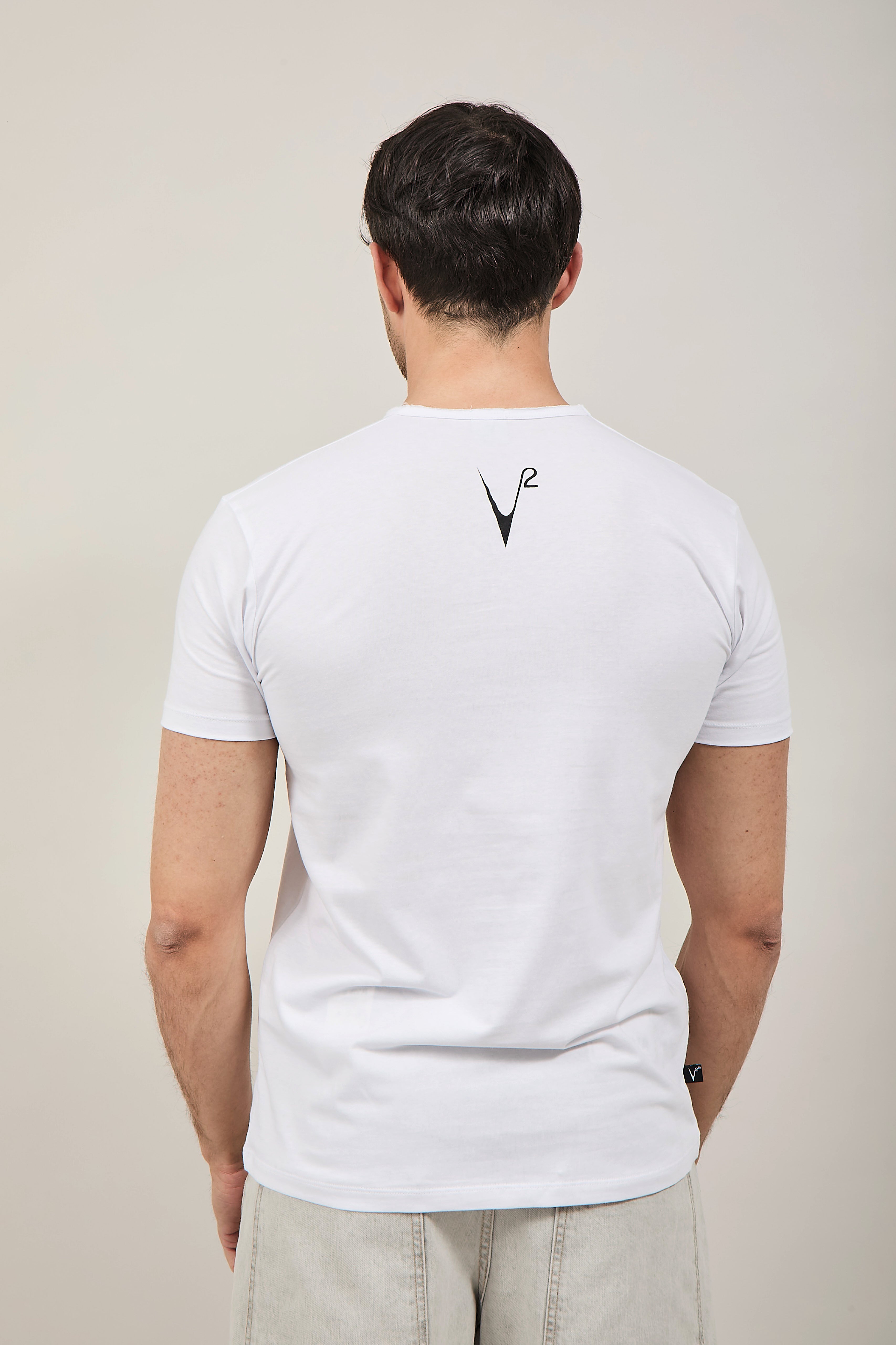 T-shirt V2 Taschino Bianca B1