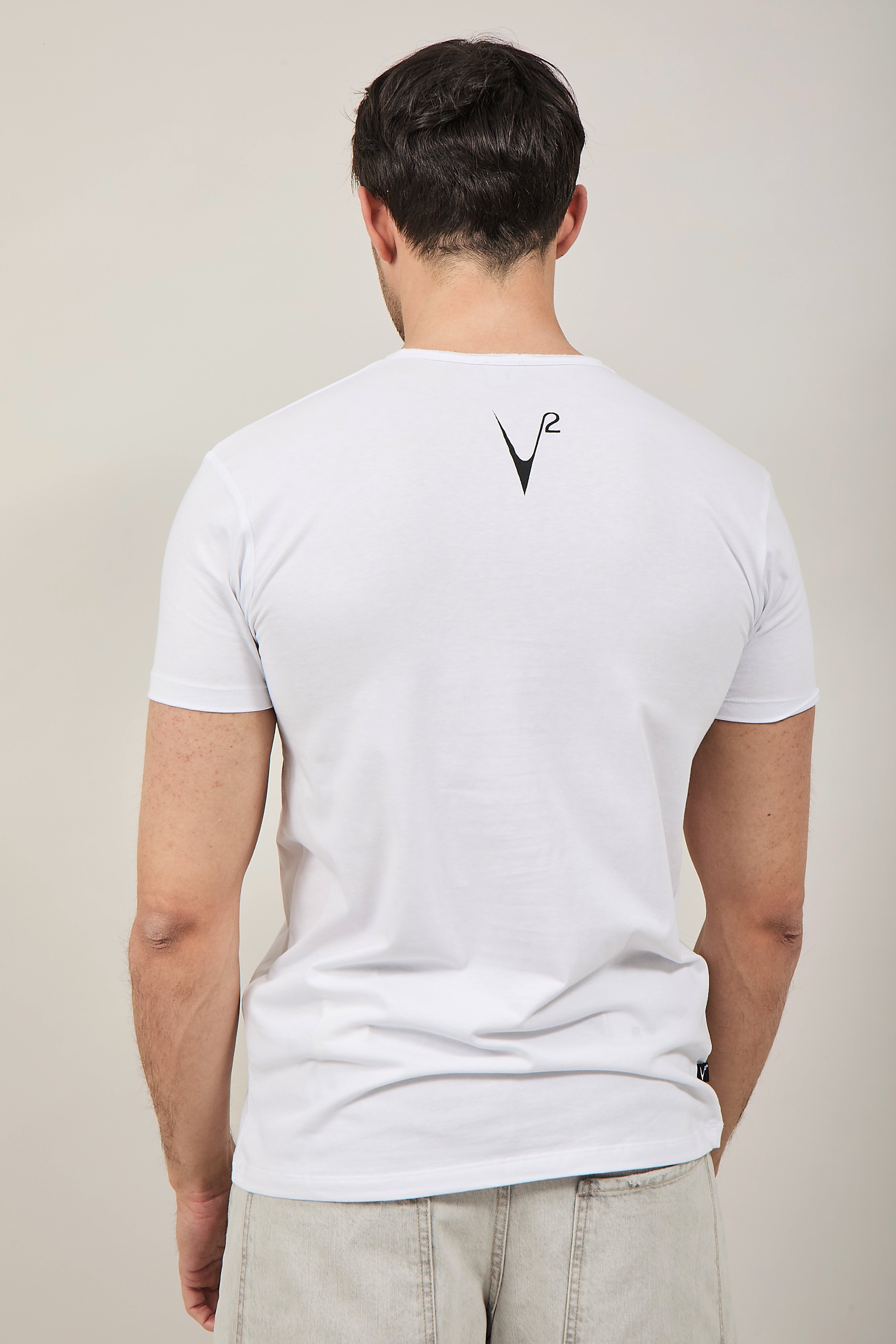 T-shirt V2 Taschino Bianca B2