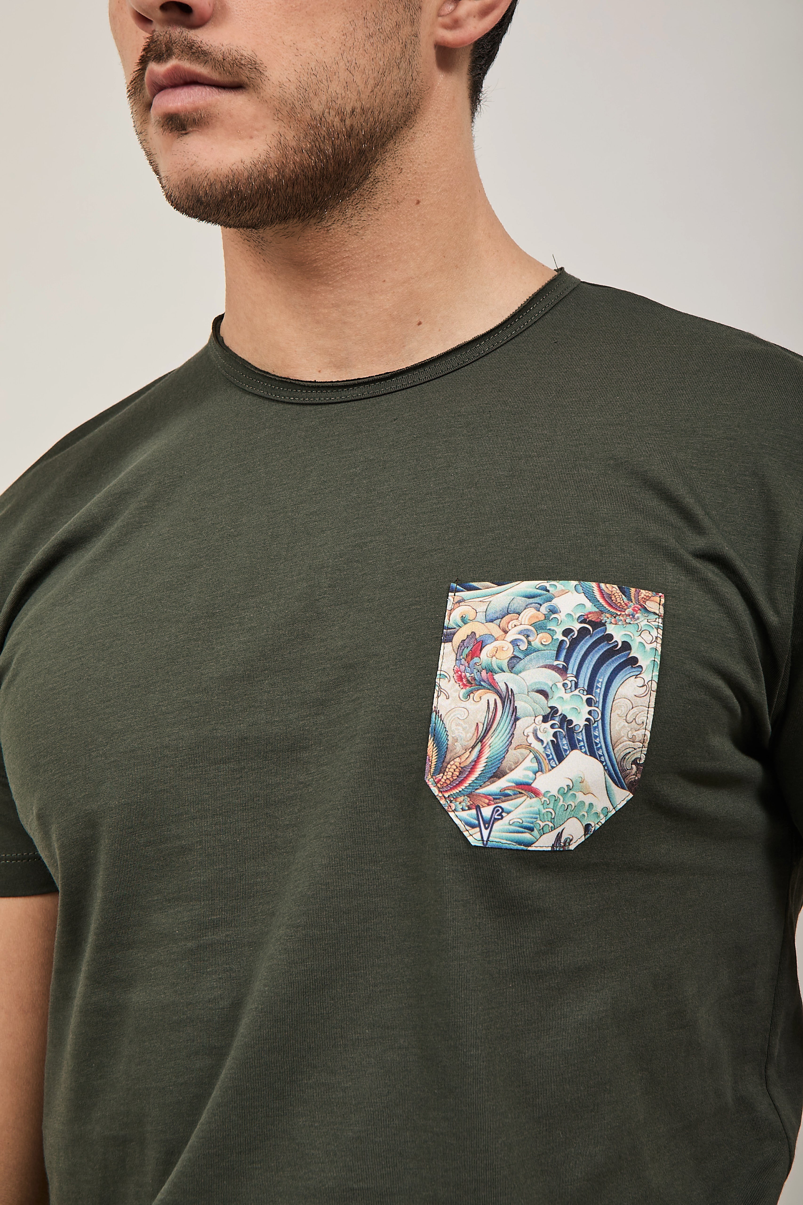 T-shirt V2 Taschino Militare V3