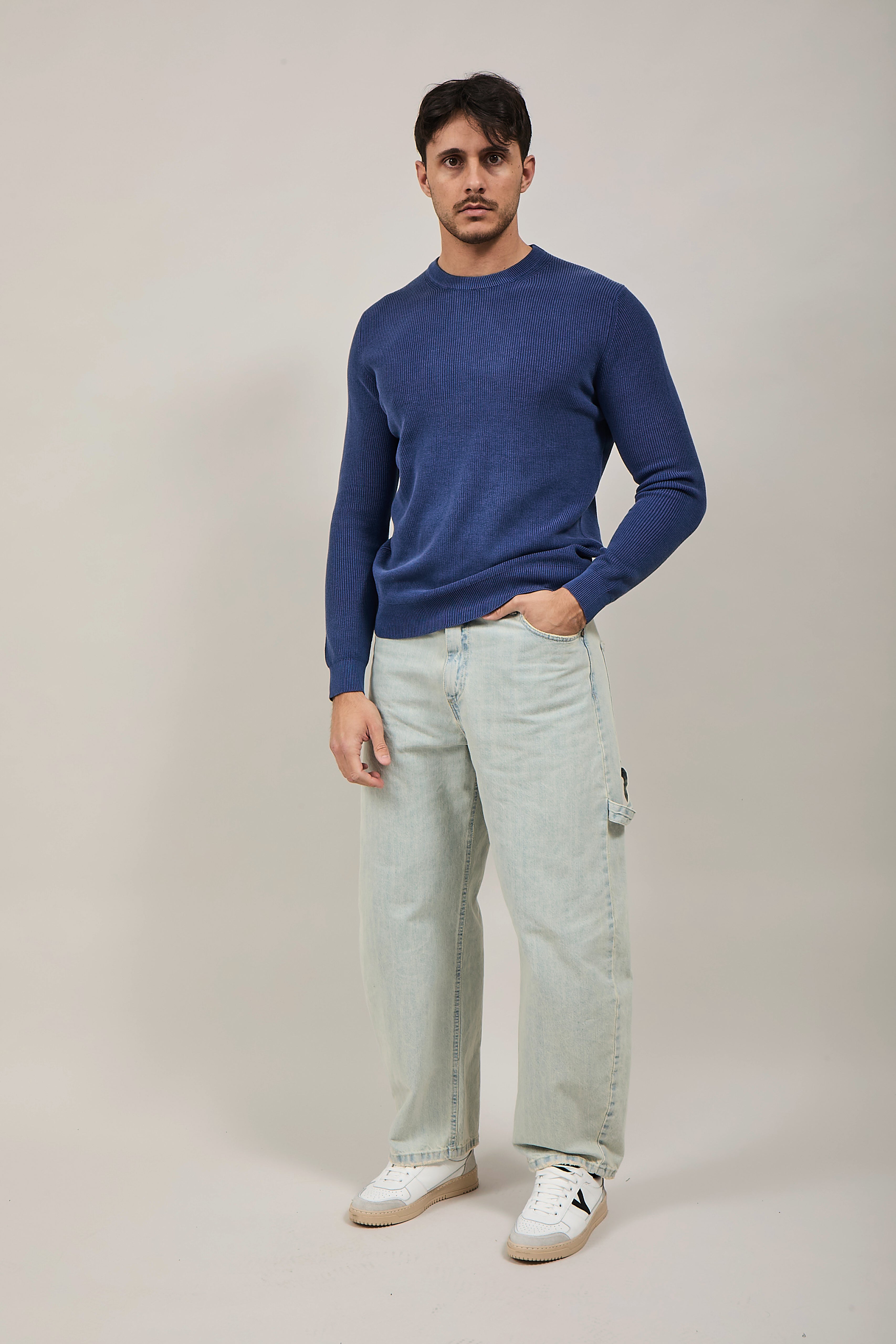 Maglioncino Over-d Navy M13