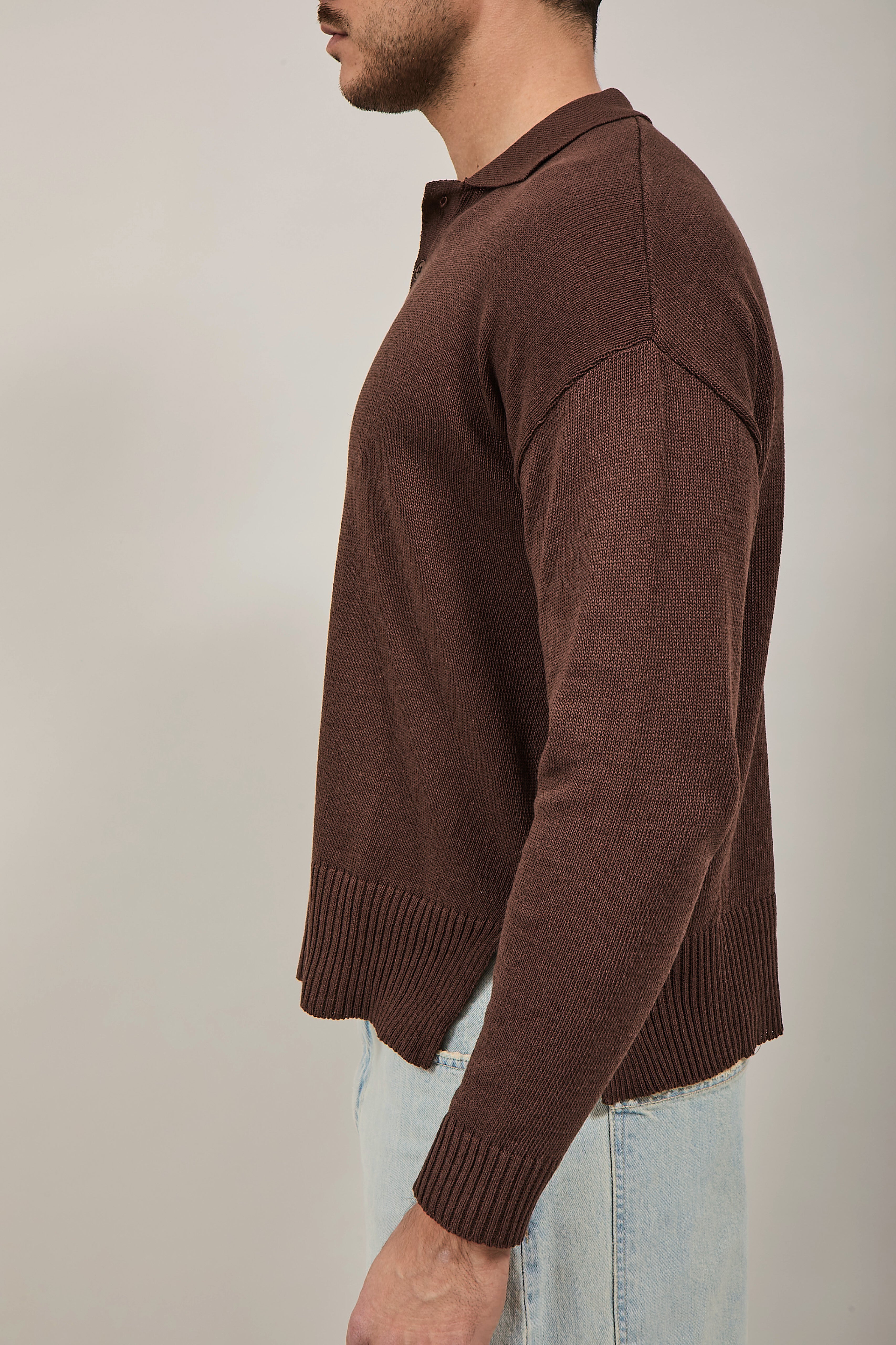 Polo NJB crop  Marrone 16