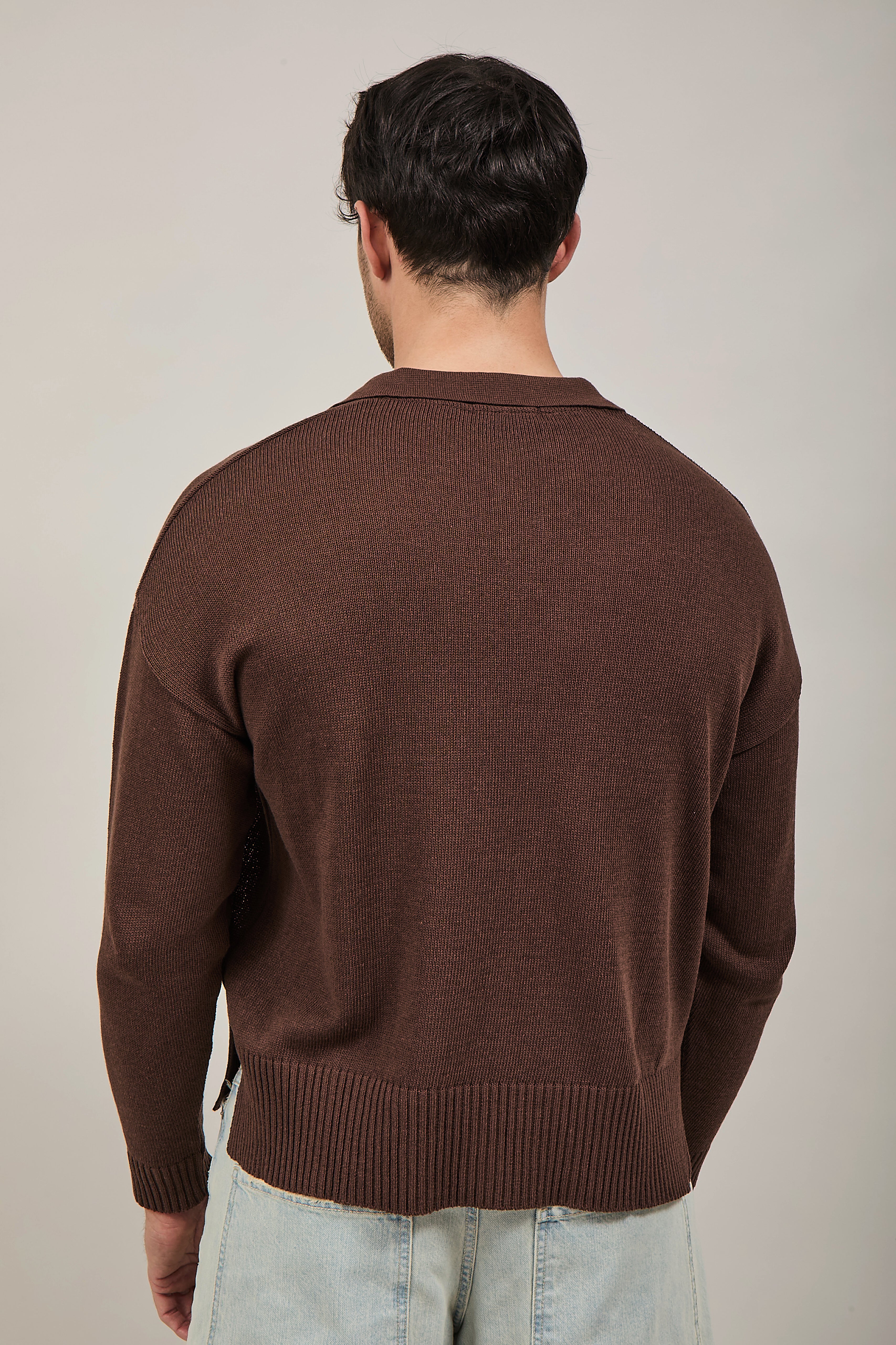 Polo NJB crop  Marrone 16