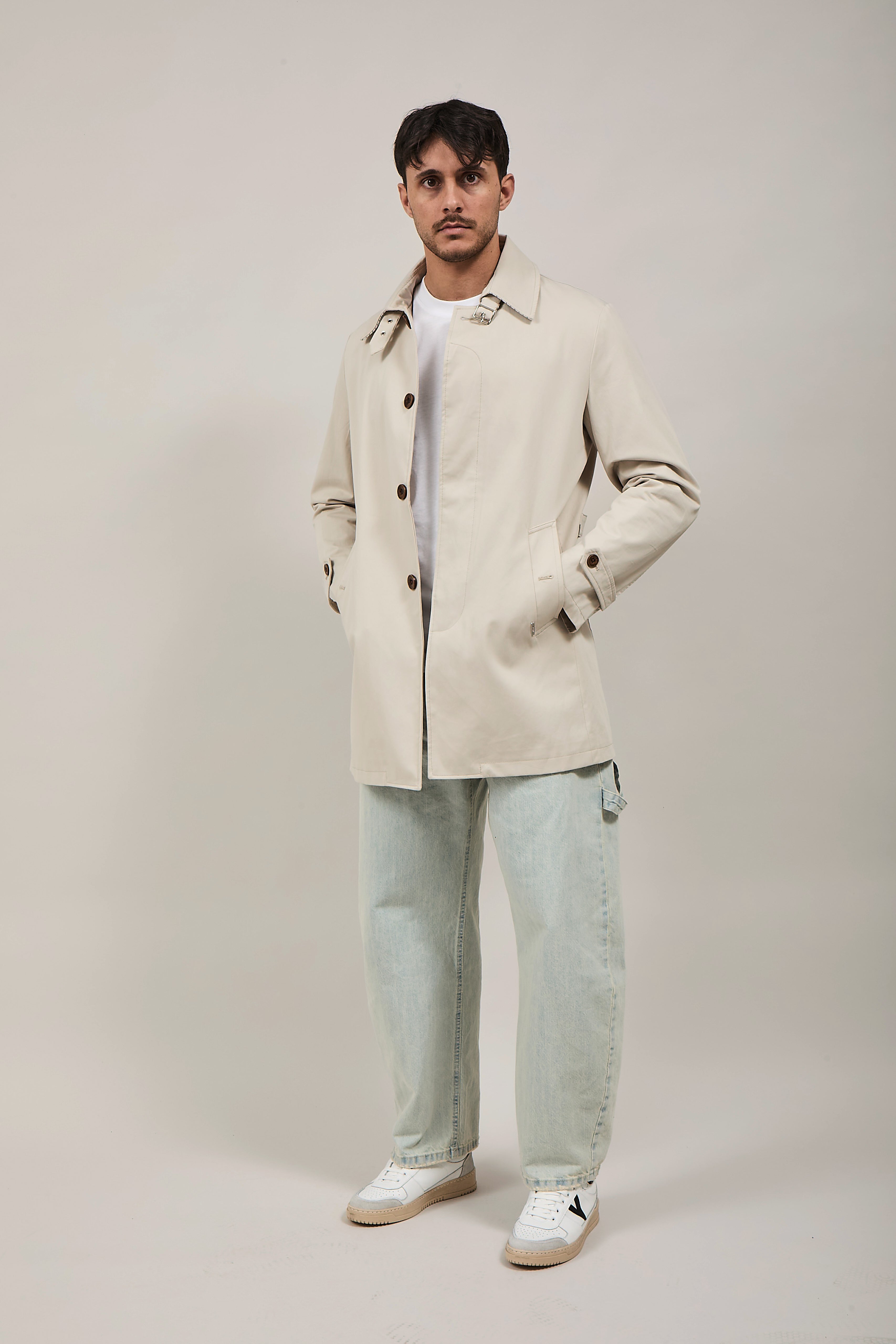 Trench Gianni Lupo Avorio 9806