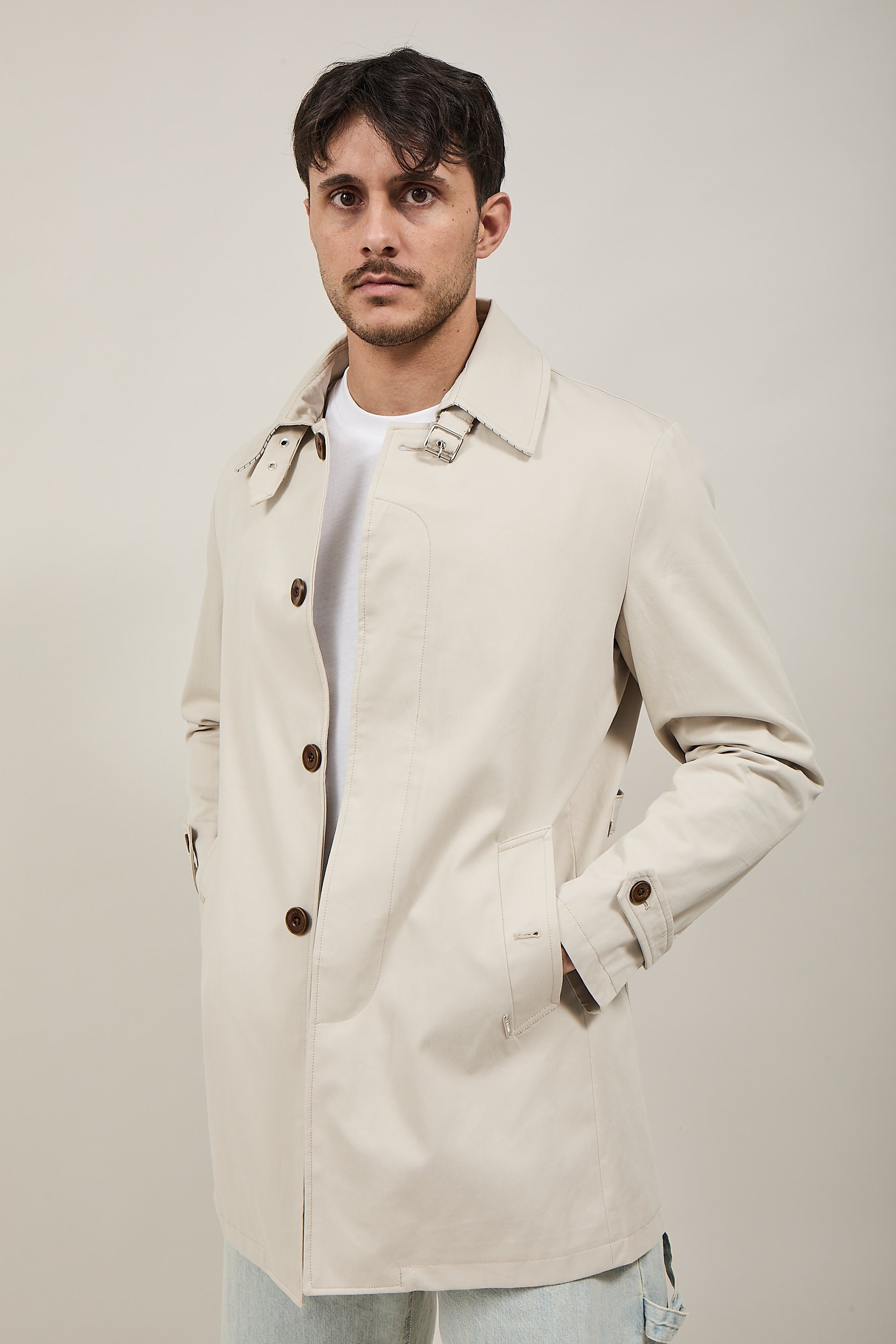Trench Gianni Lupo Avorio 9806