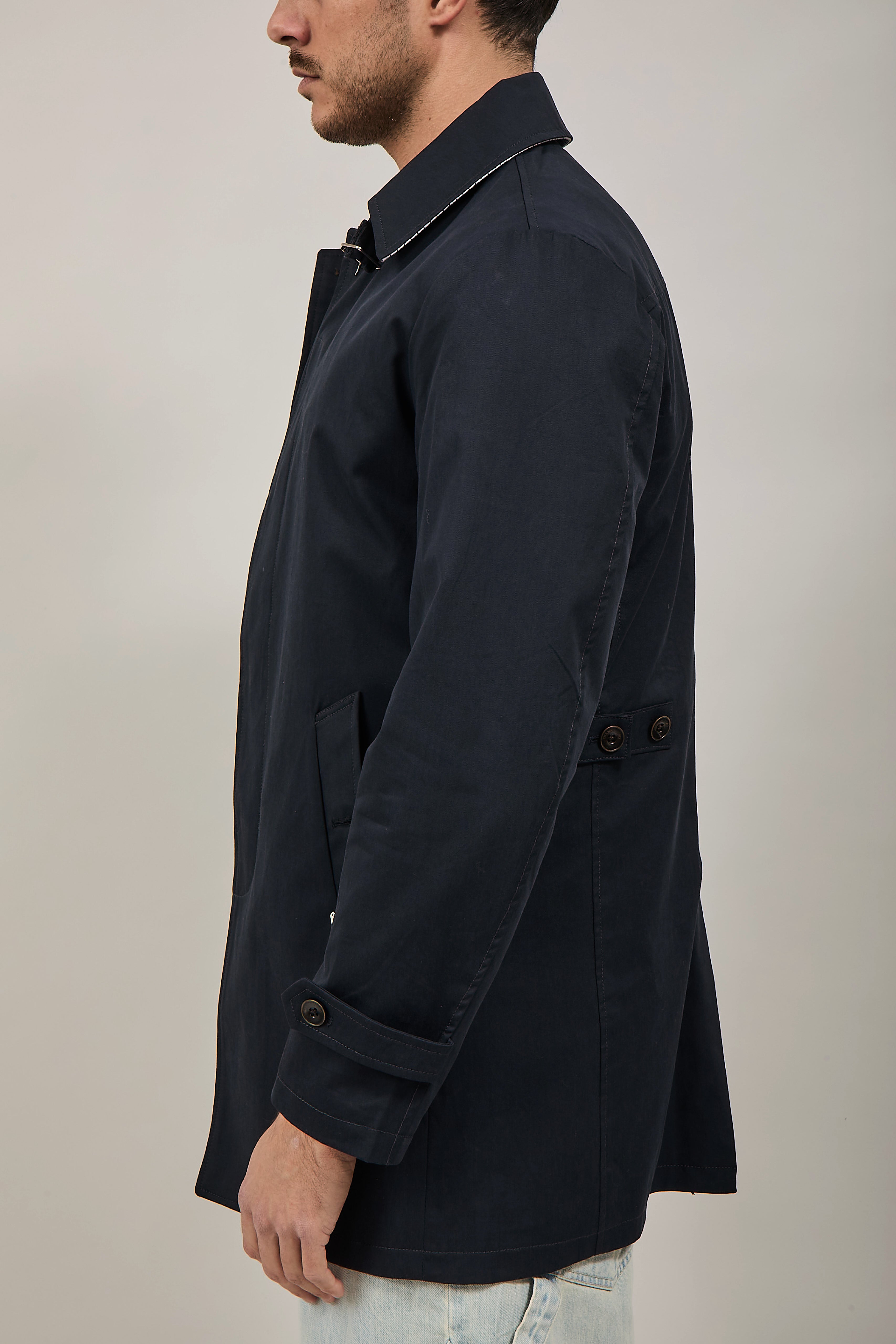 Trench Gianni Lupo Navy 9806
