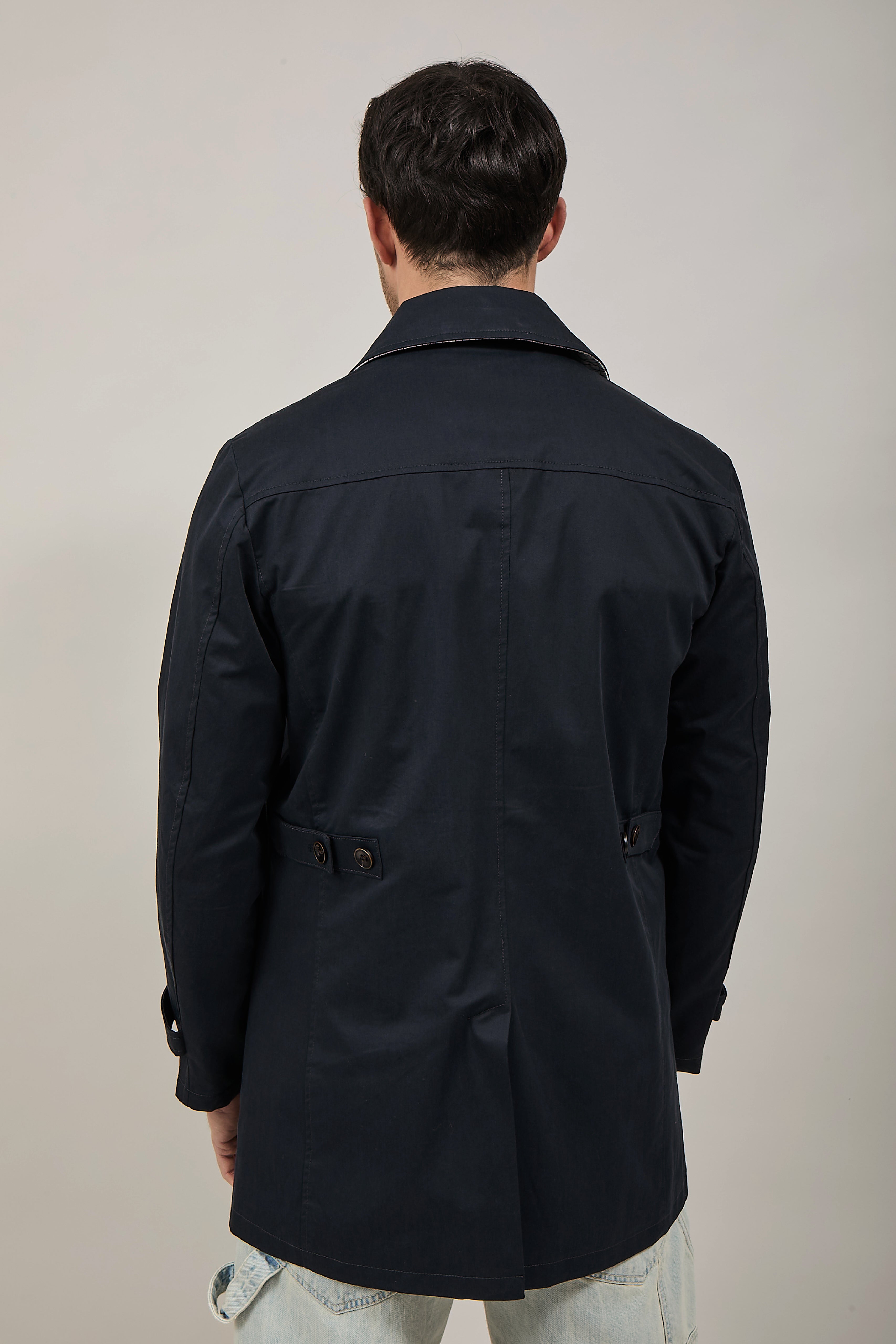 Trench Gianni Lupo Navy 9806