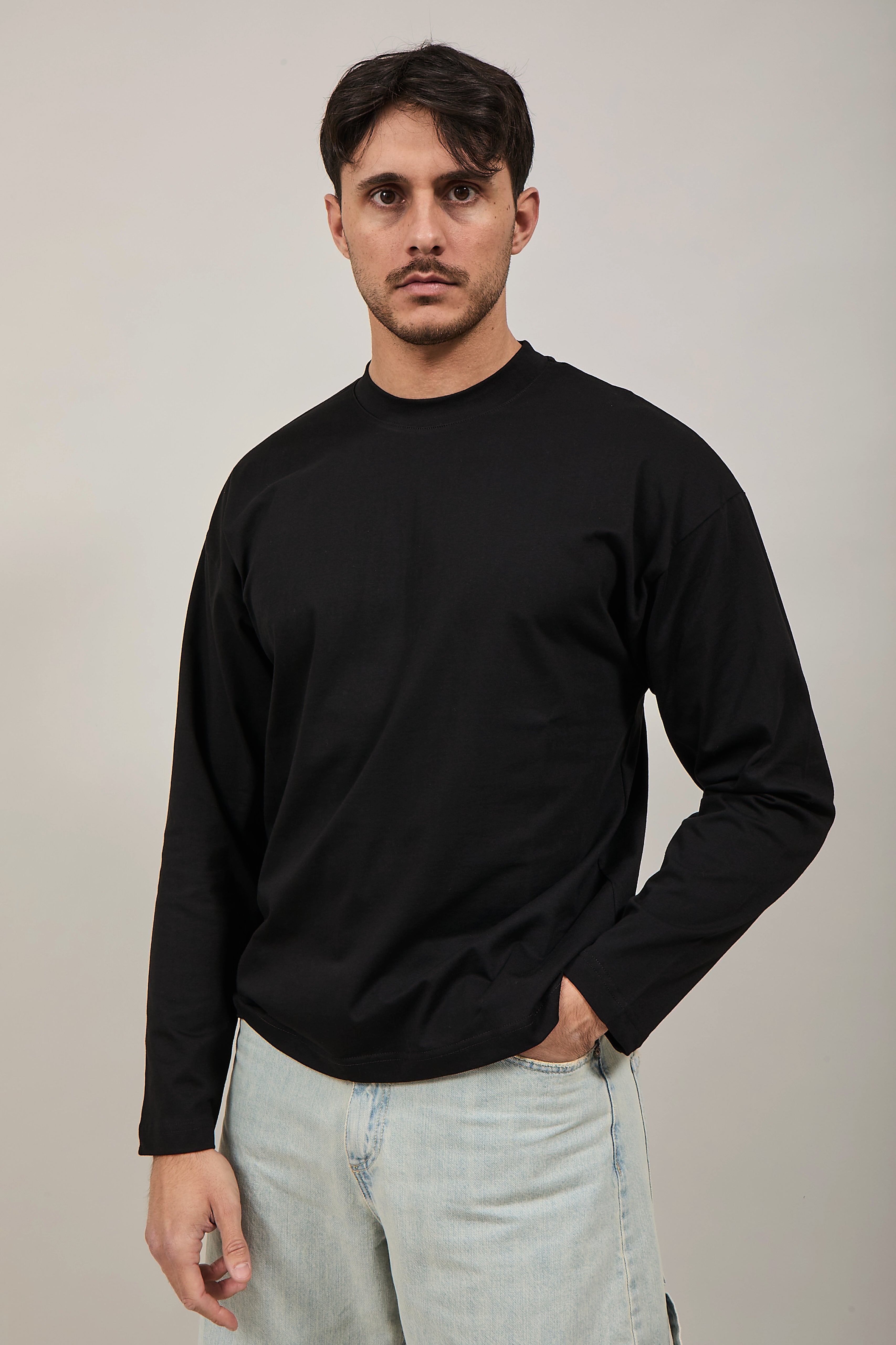 T-shirt Why Not Brand Sleeve Nera