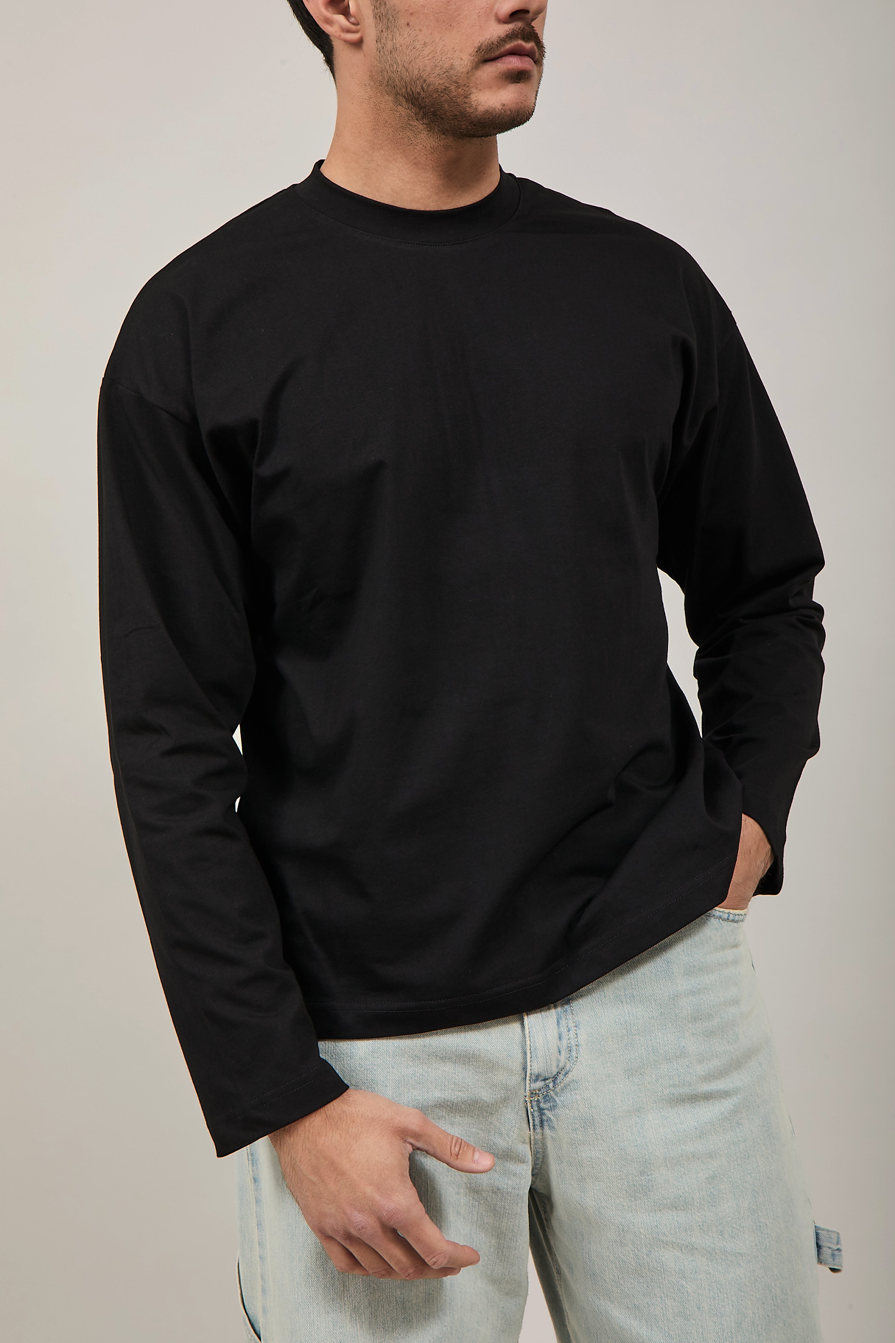 T-shirt Why Not Brand Sleeve Nera