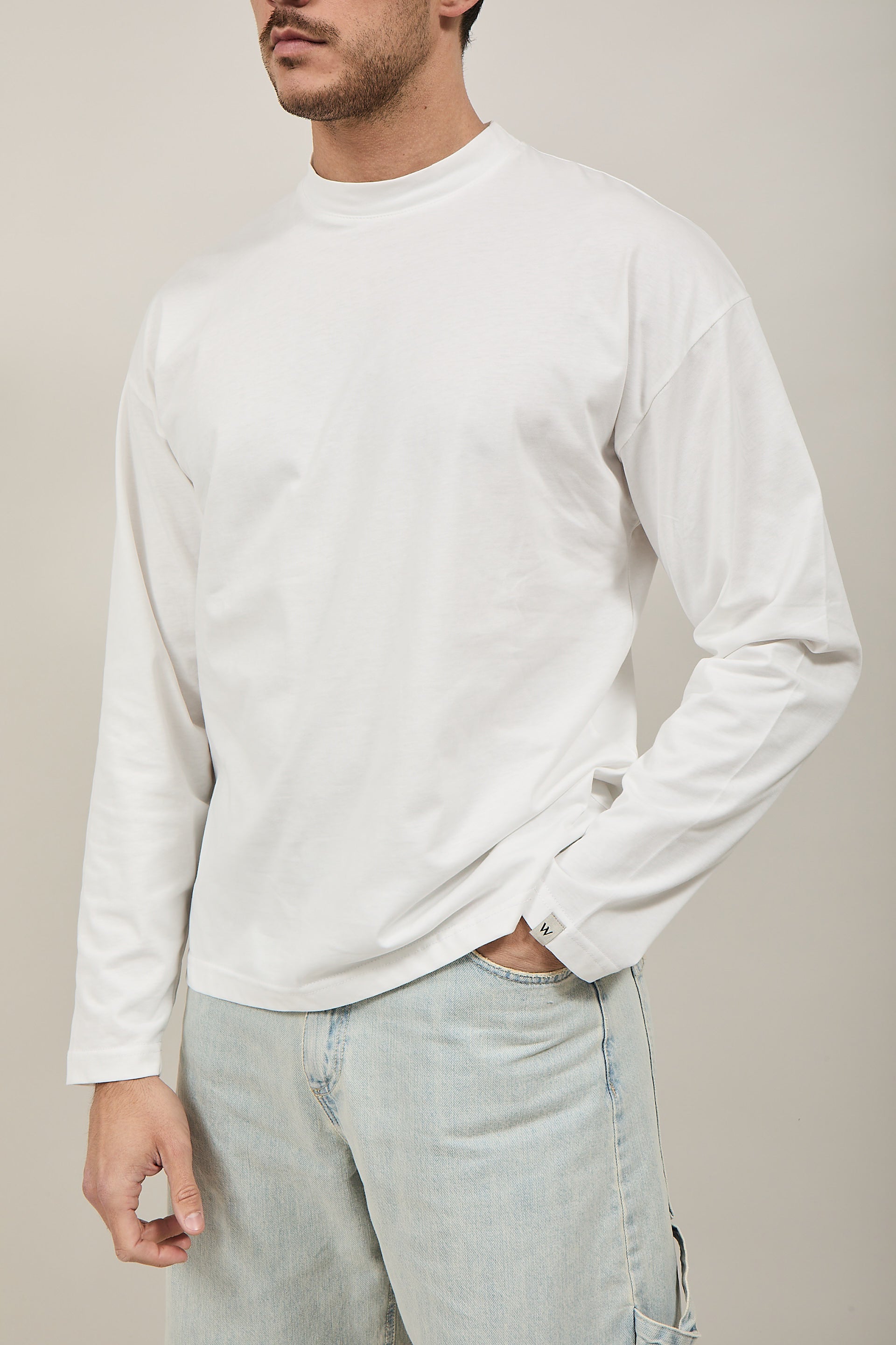 T-shirt Why Not Brand Sleeve Panna