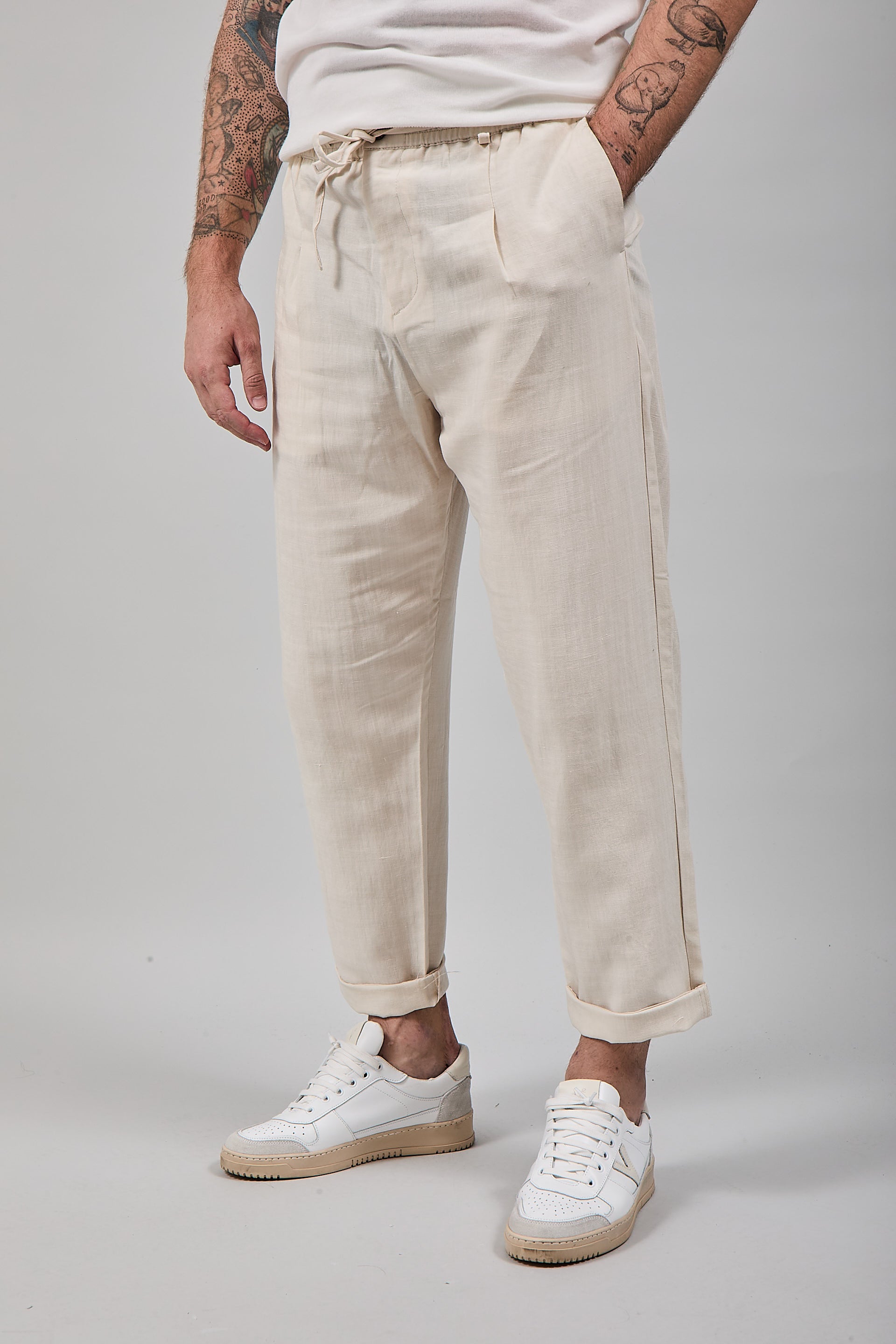 Pantalaccio Lino Berna 1419 Sabbia