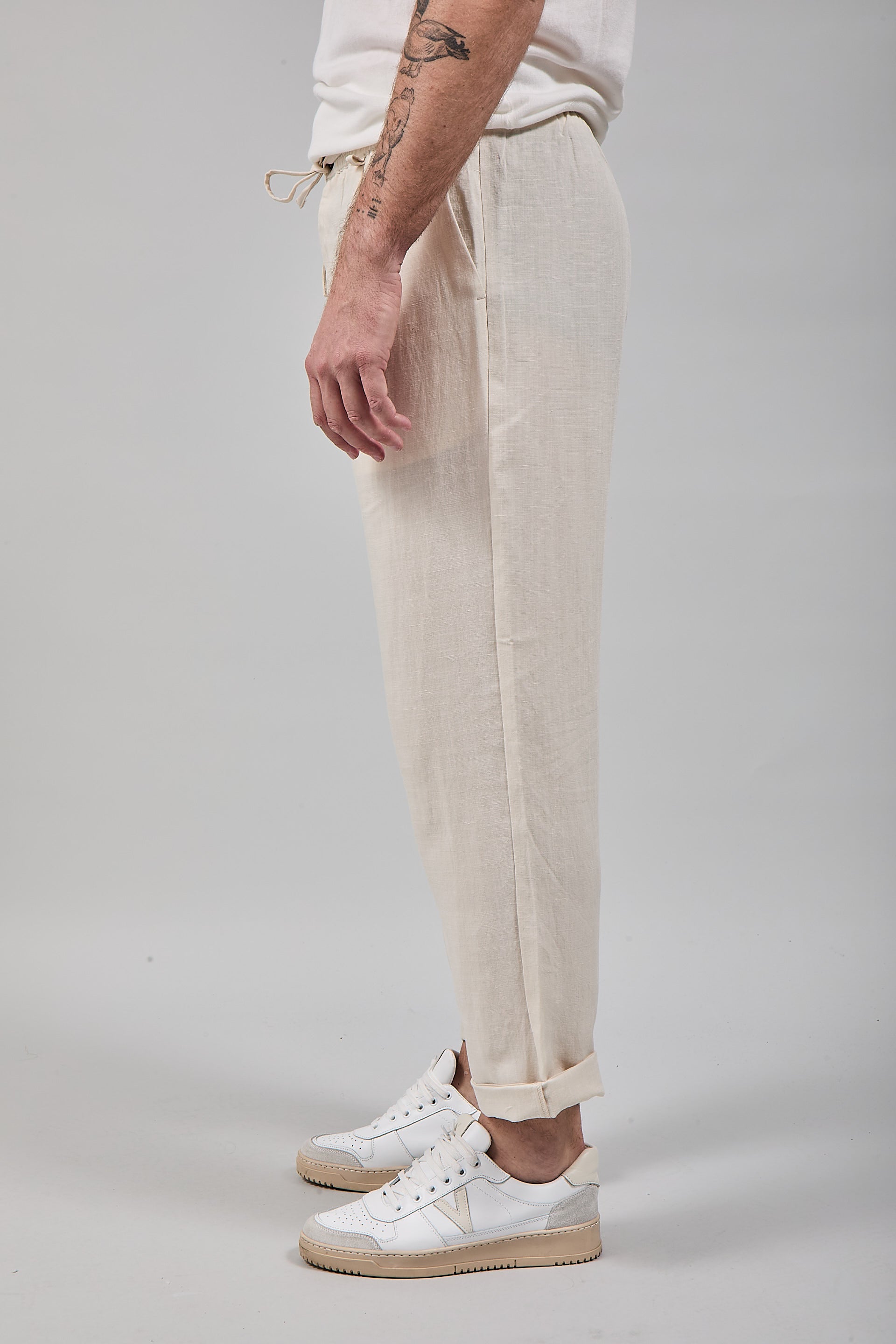Pantalaccio Lino Berna 1419 Sabbia