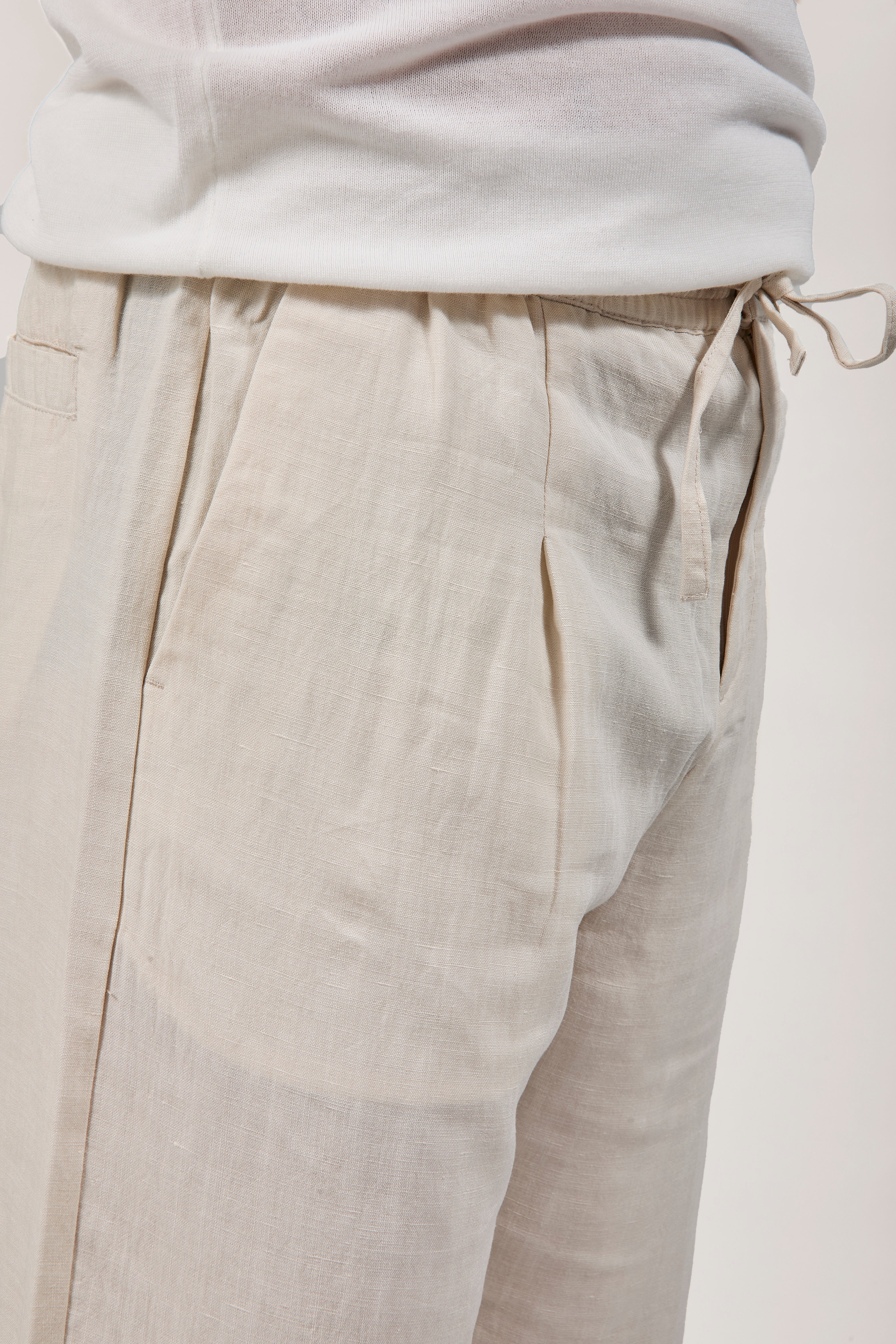 Pantalaccio Lino Berna 1419 Sabbia