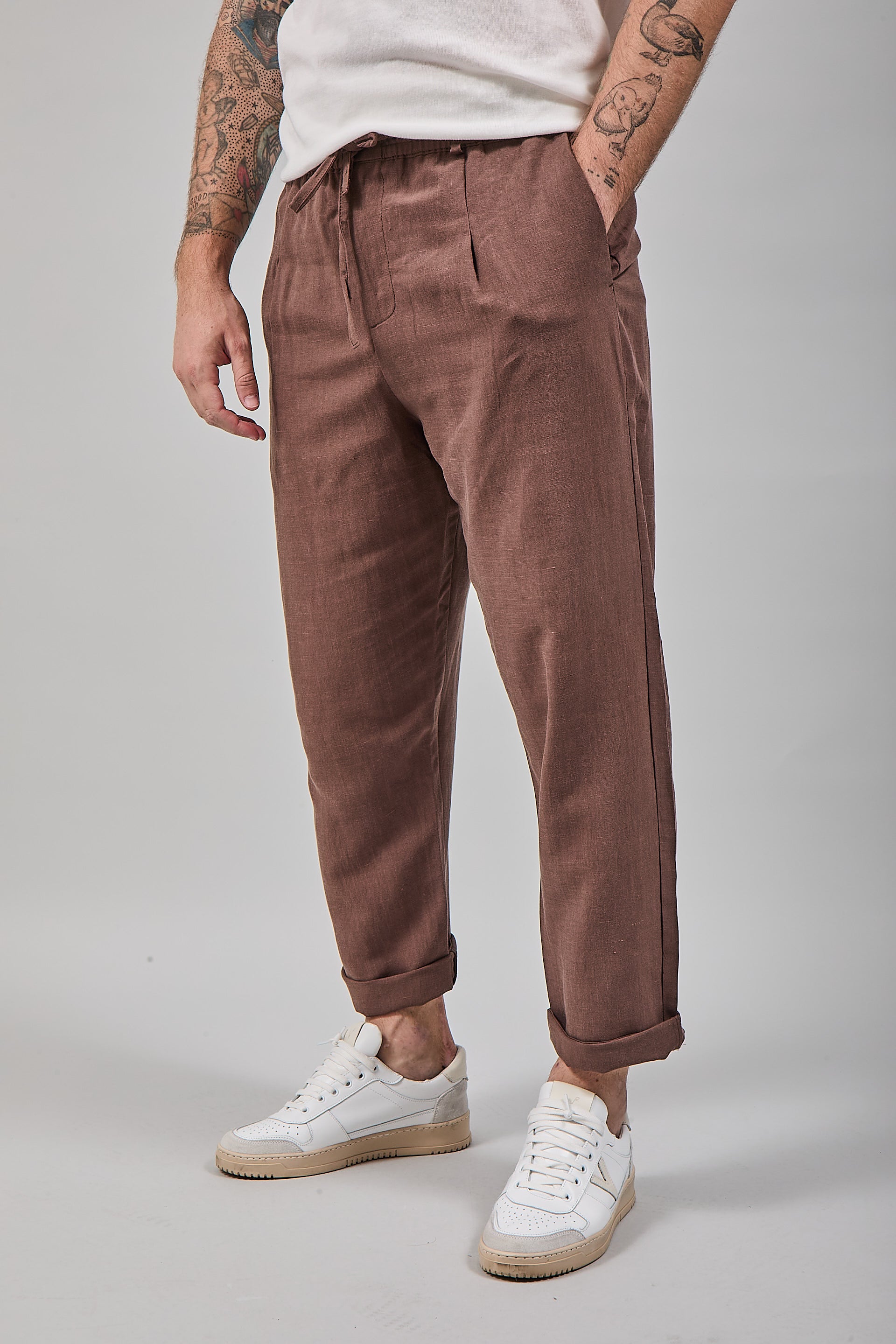 Pantalaccio Lino Berna 1419 Moro