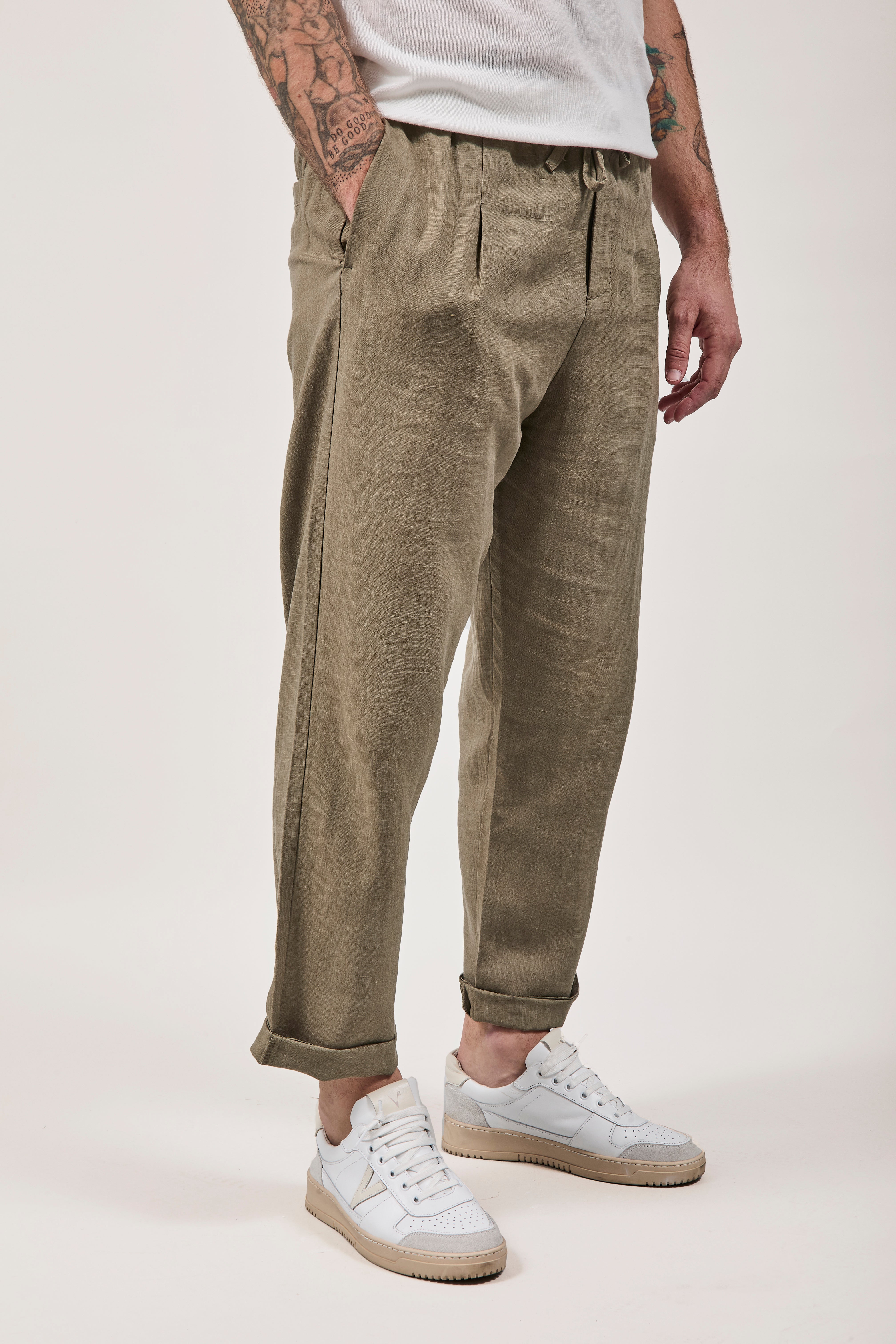 Pantalaccio Lino Berna 1419 Militare