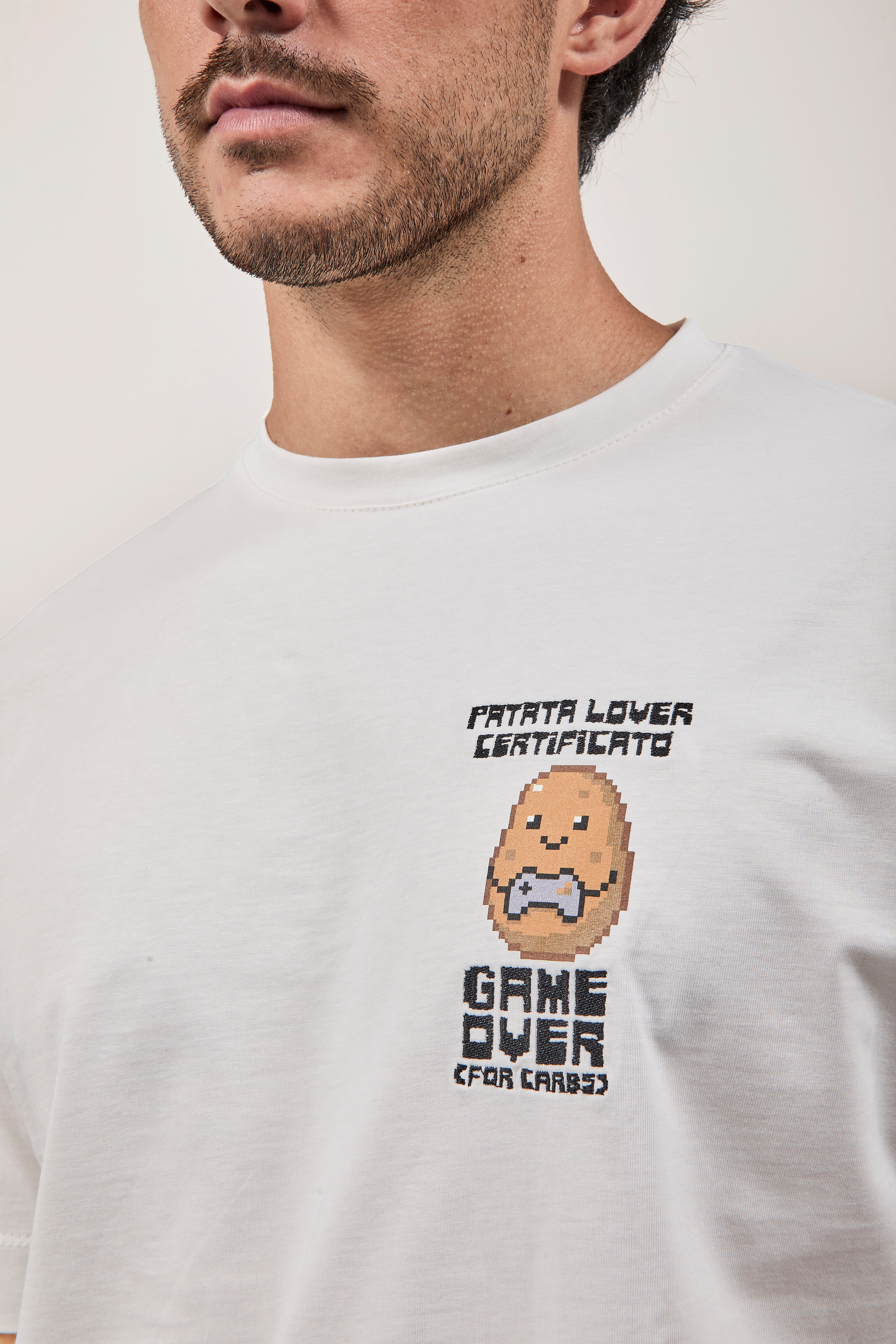 T-shirt Berna Patata Lover Panna