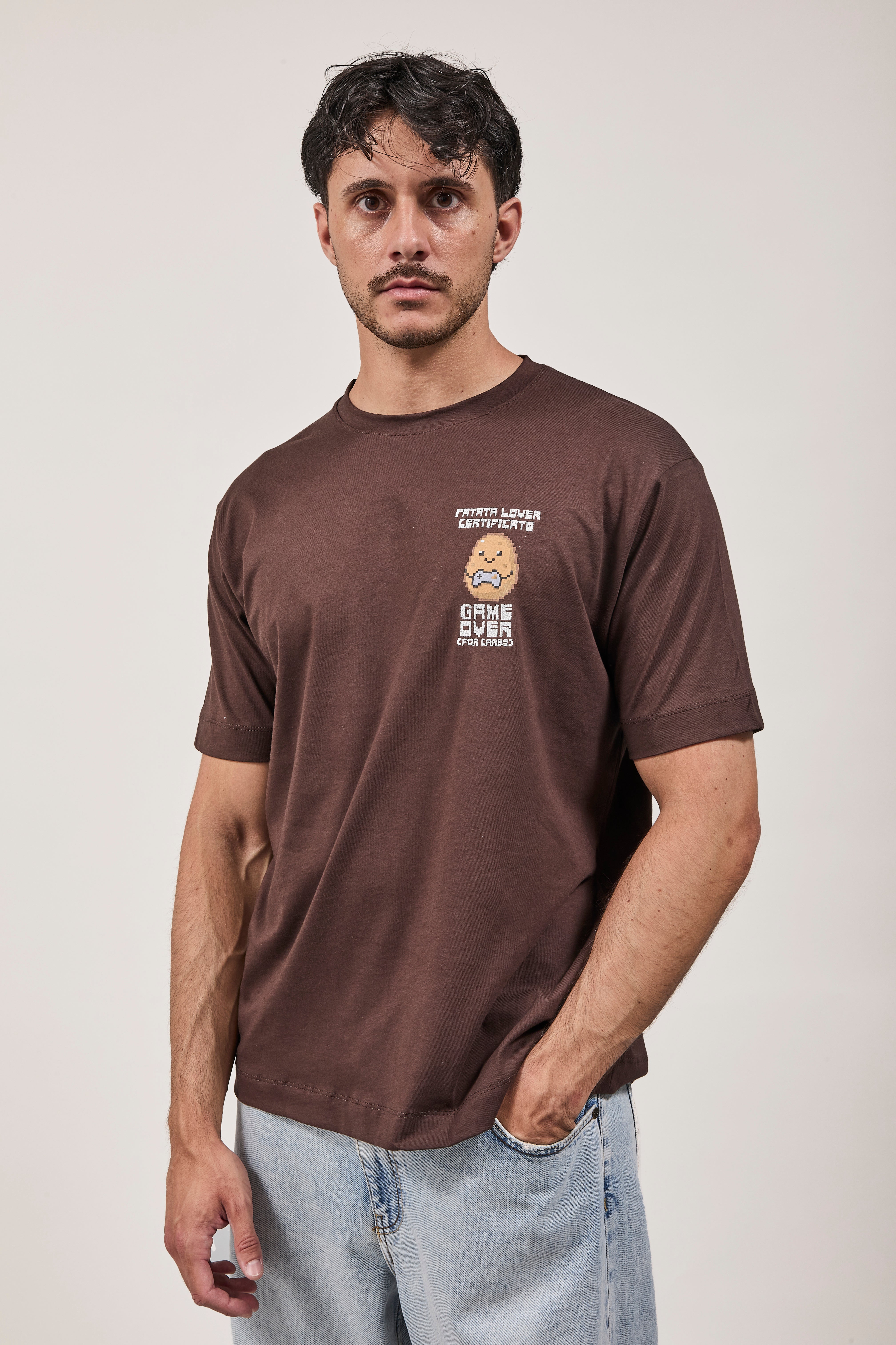 T-shirt Berna Patata Lover Moro