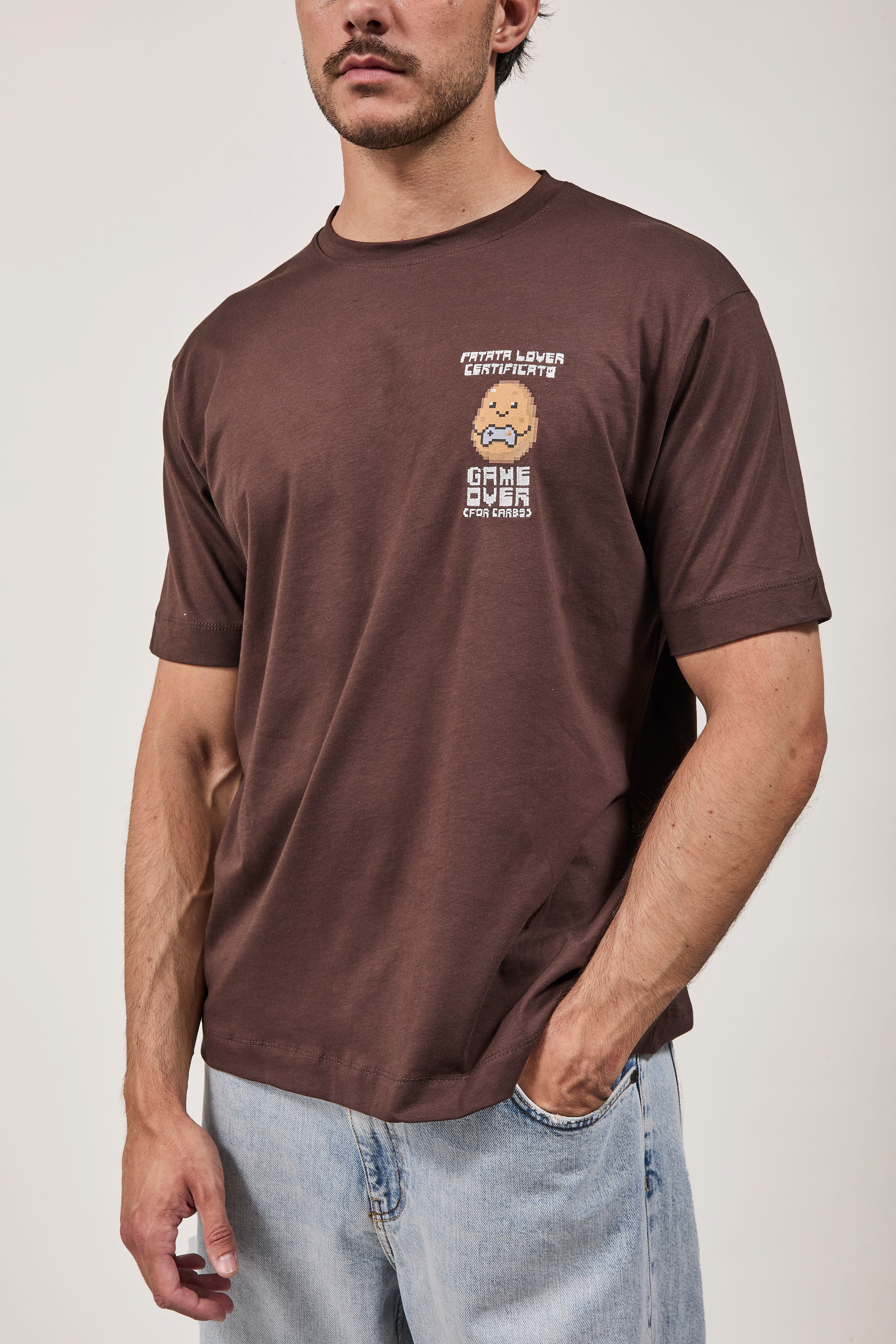 T-shirt Berna Patata Lover Moro