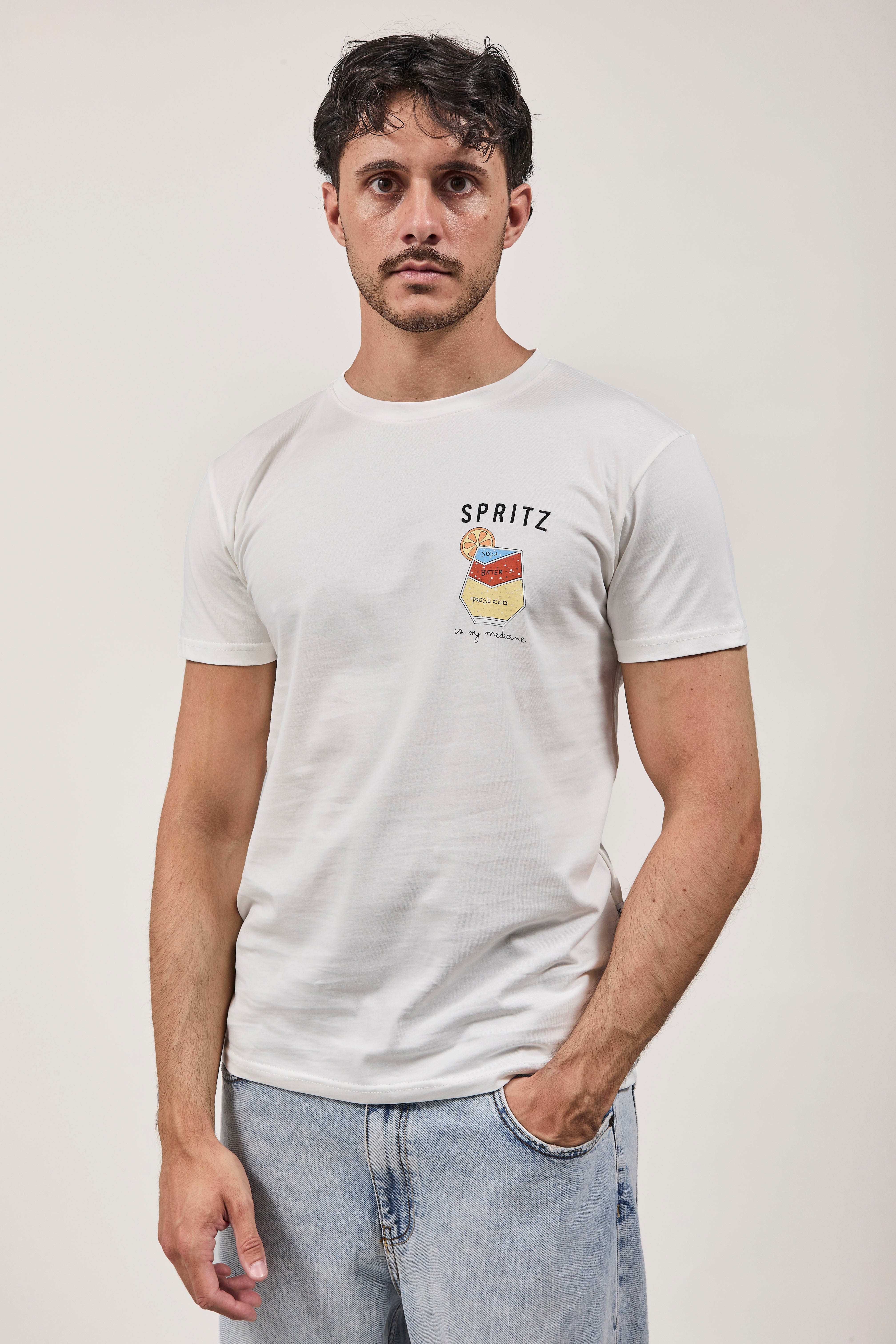 T-shirt Berna Spritz Panna