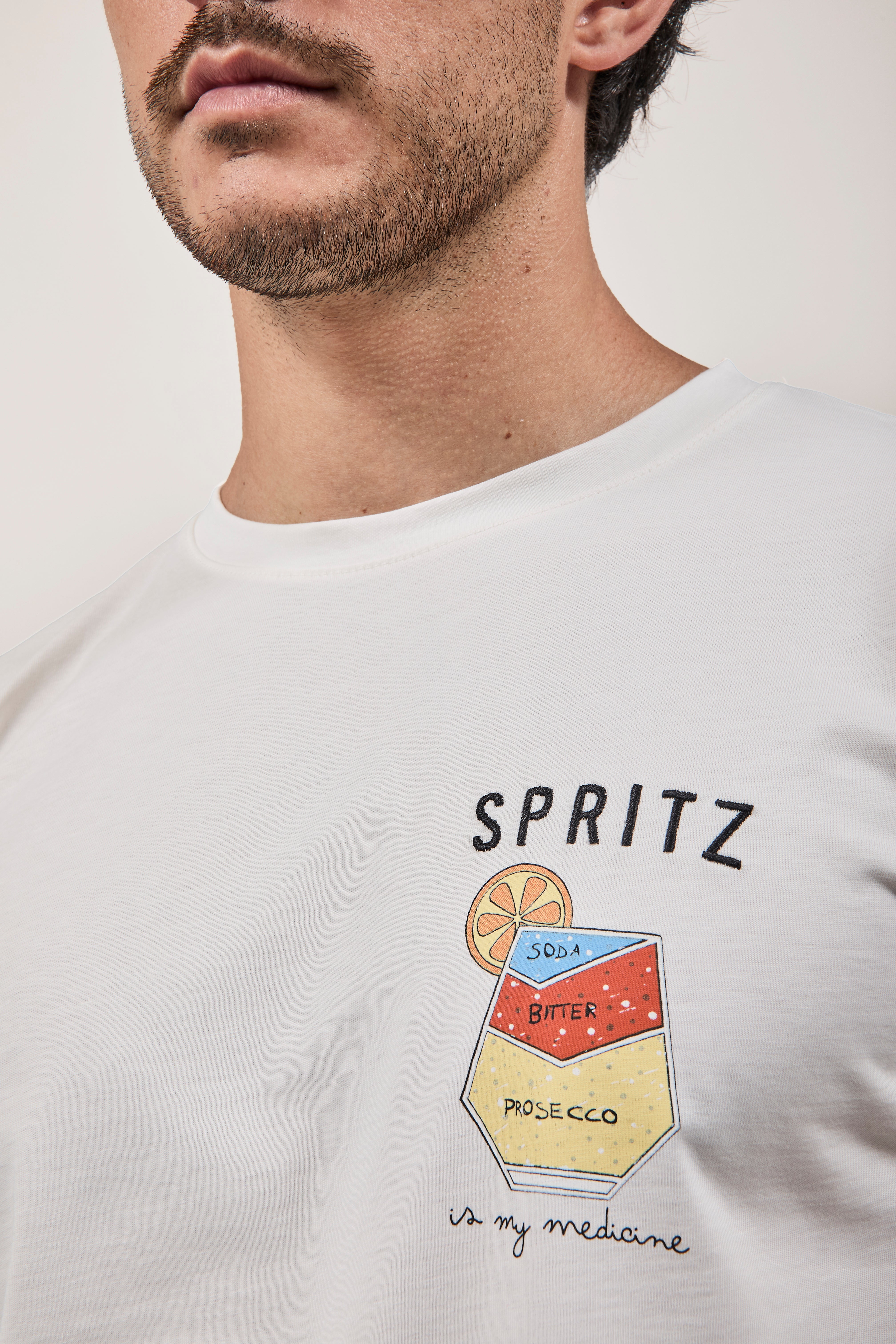 T-shirt Berna Spritz Panna