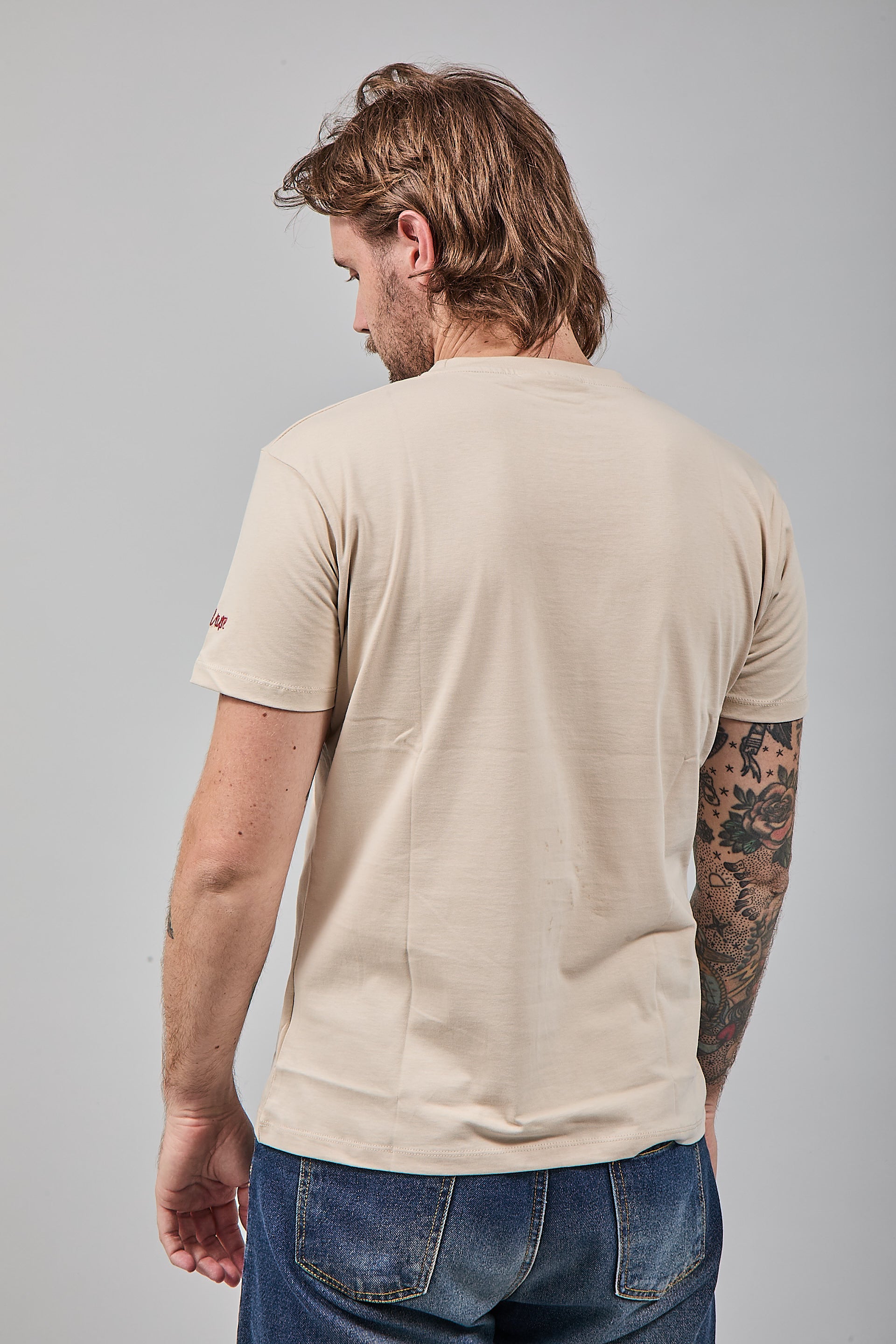 T-shirt Superculture Avorio A1913