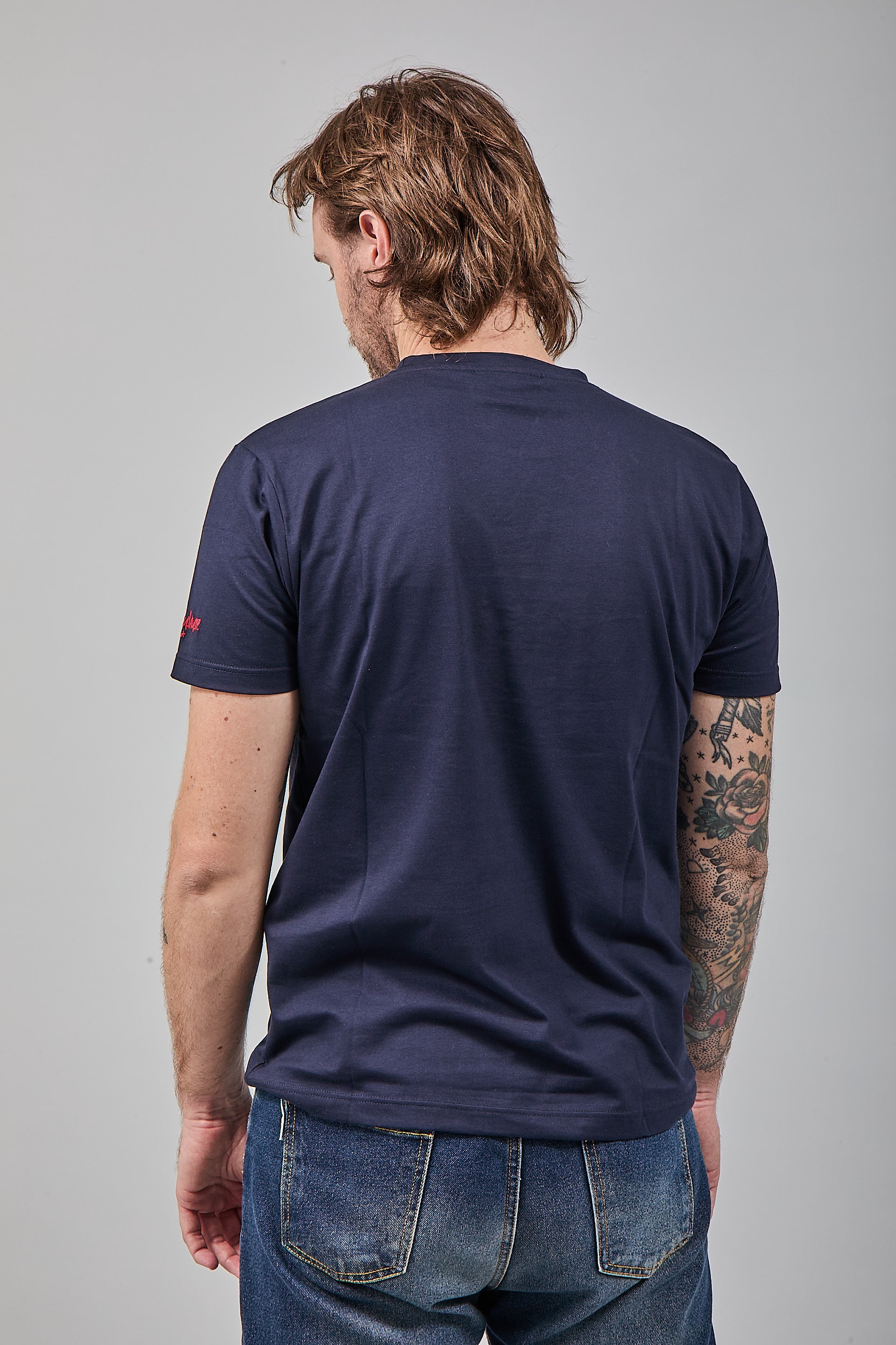 T-shirt Superculture Blu A1915