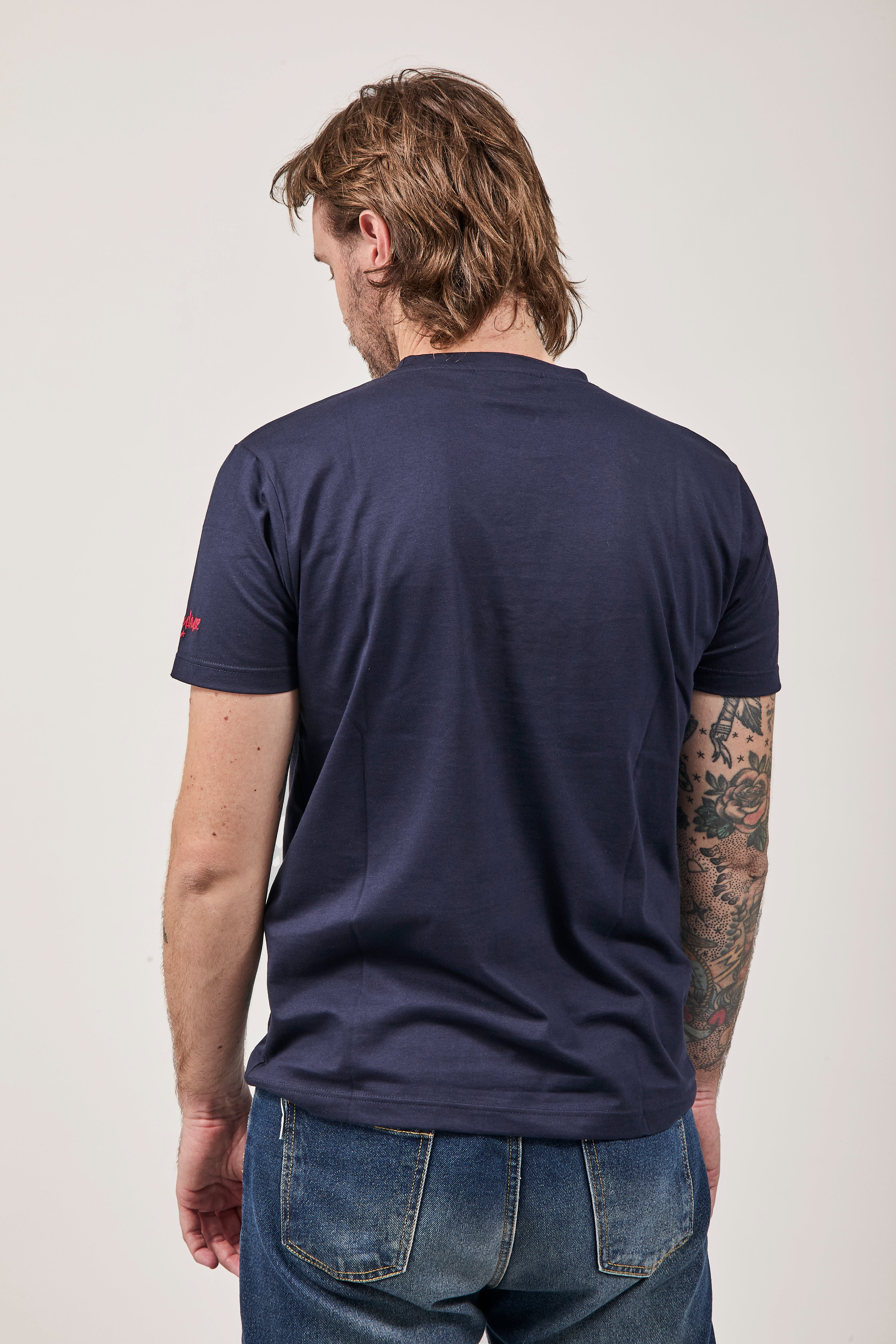 T-shirt Superculture Blu A1915