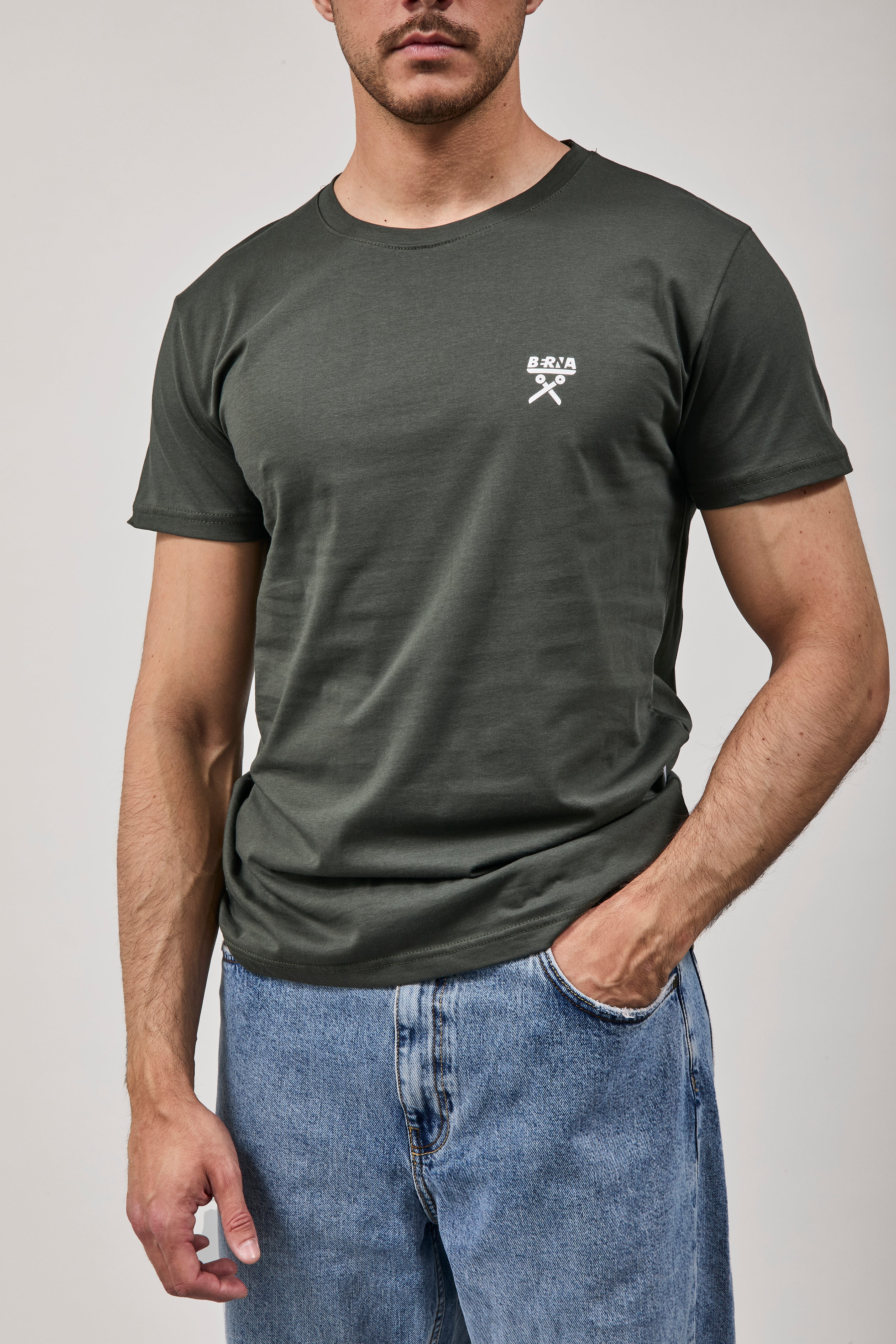 T-shirt Berna Logo Militare