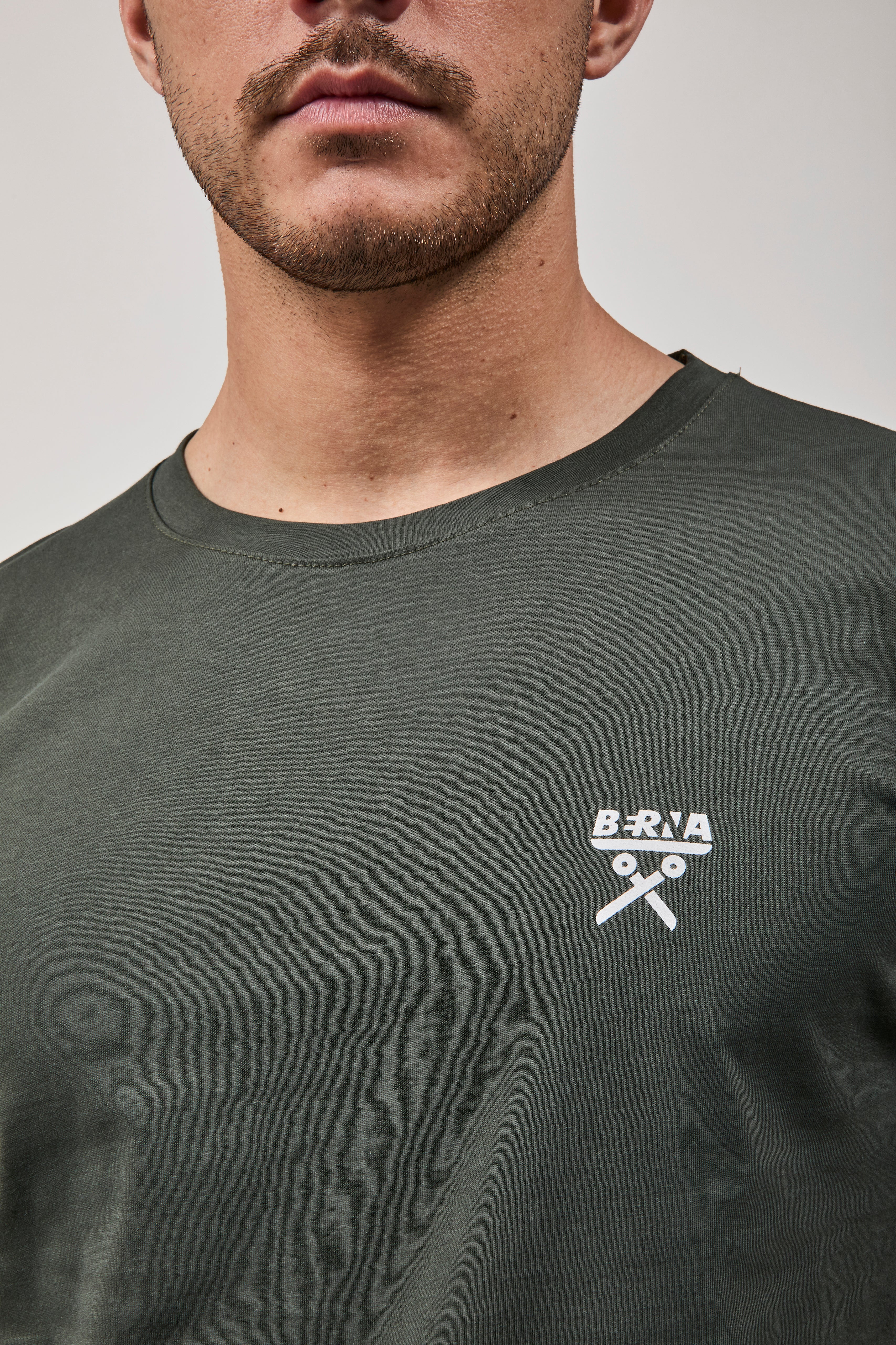 T-shirt Berna Logo Militare