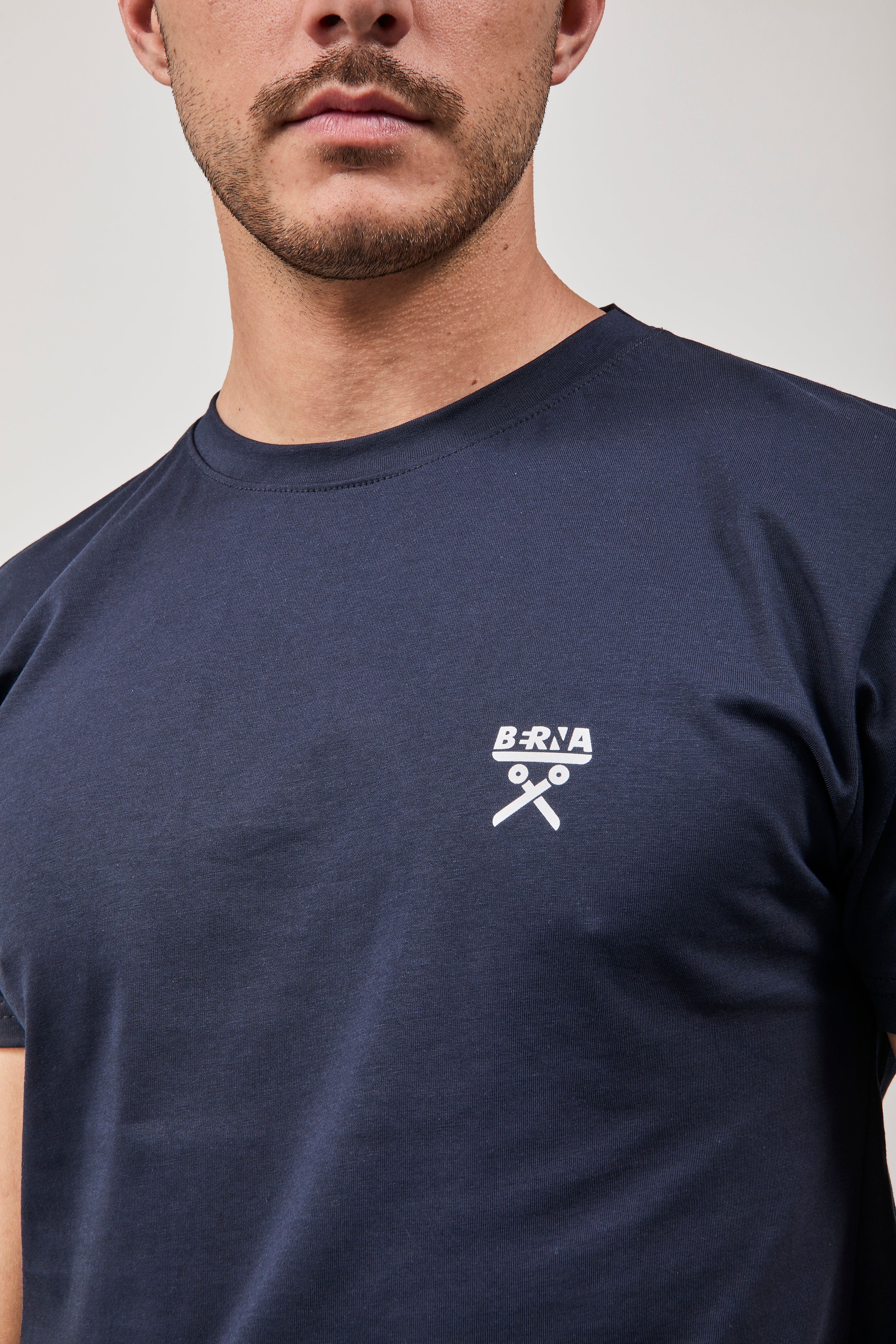 T-shirt Berna Logo Blu