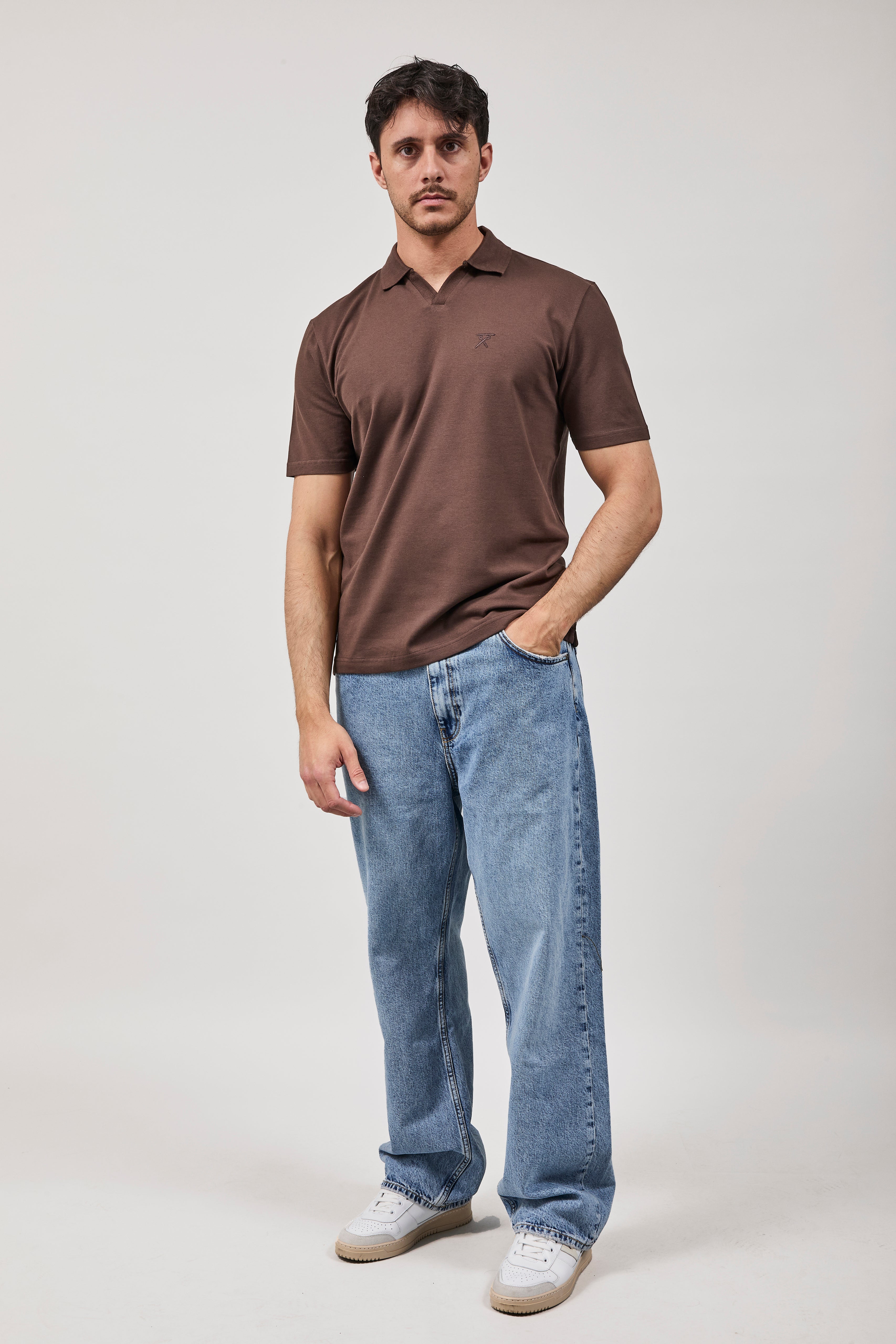 Polo Berna Derby Piquet Moka