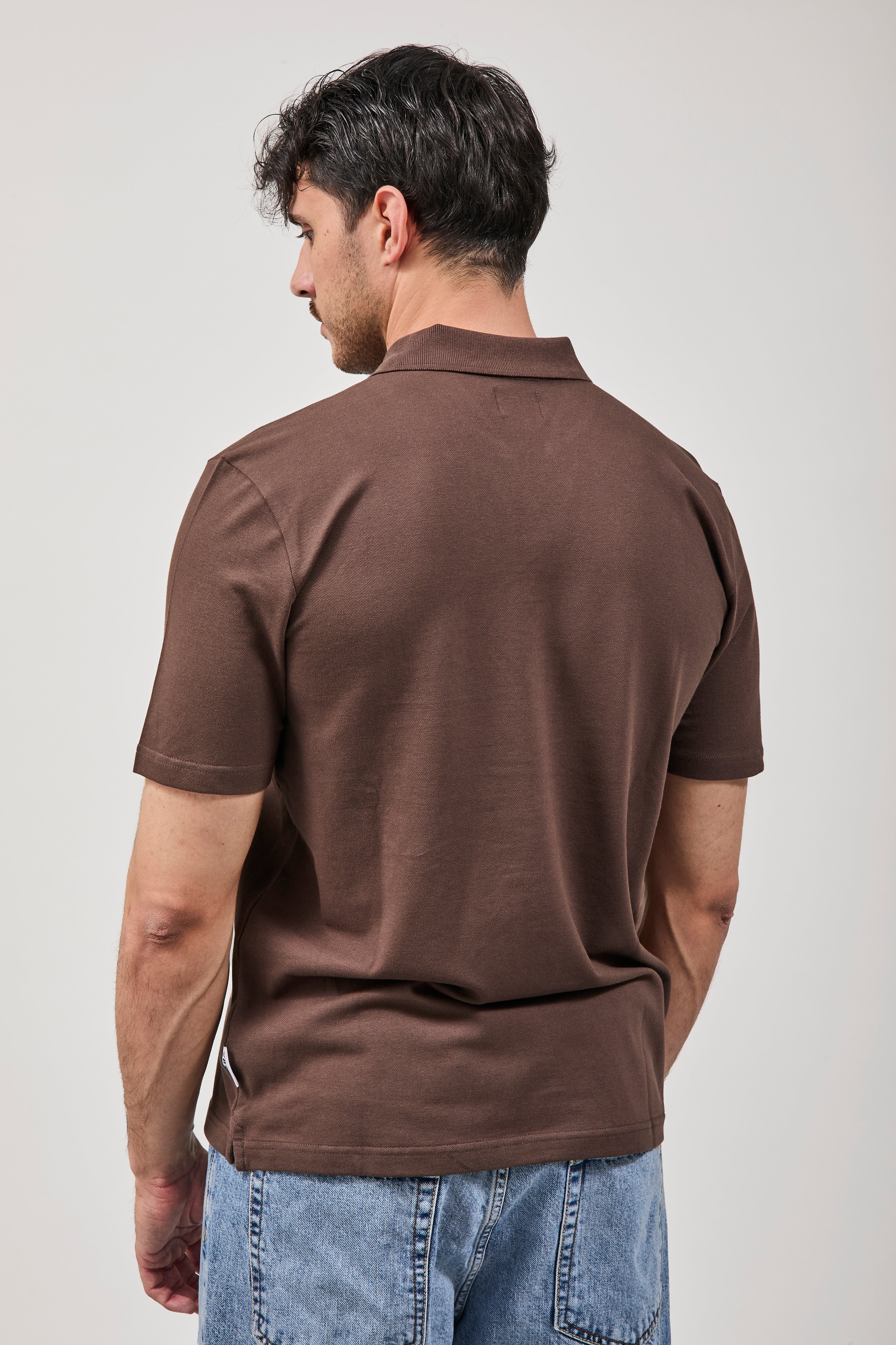 Polo Berna Derby Piquet Moka