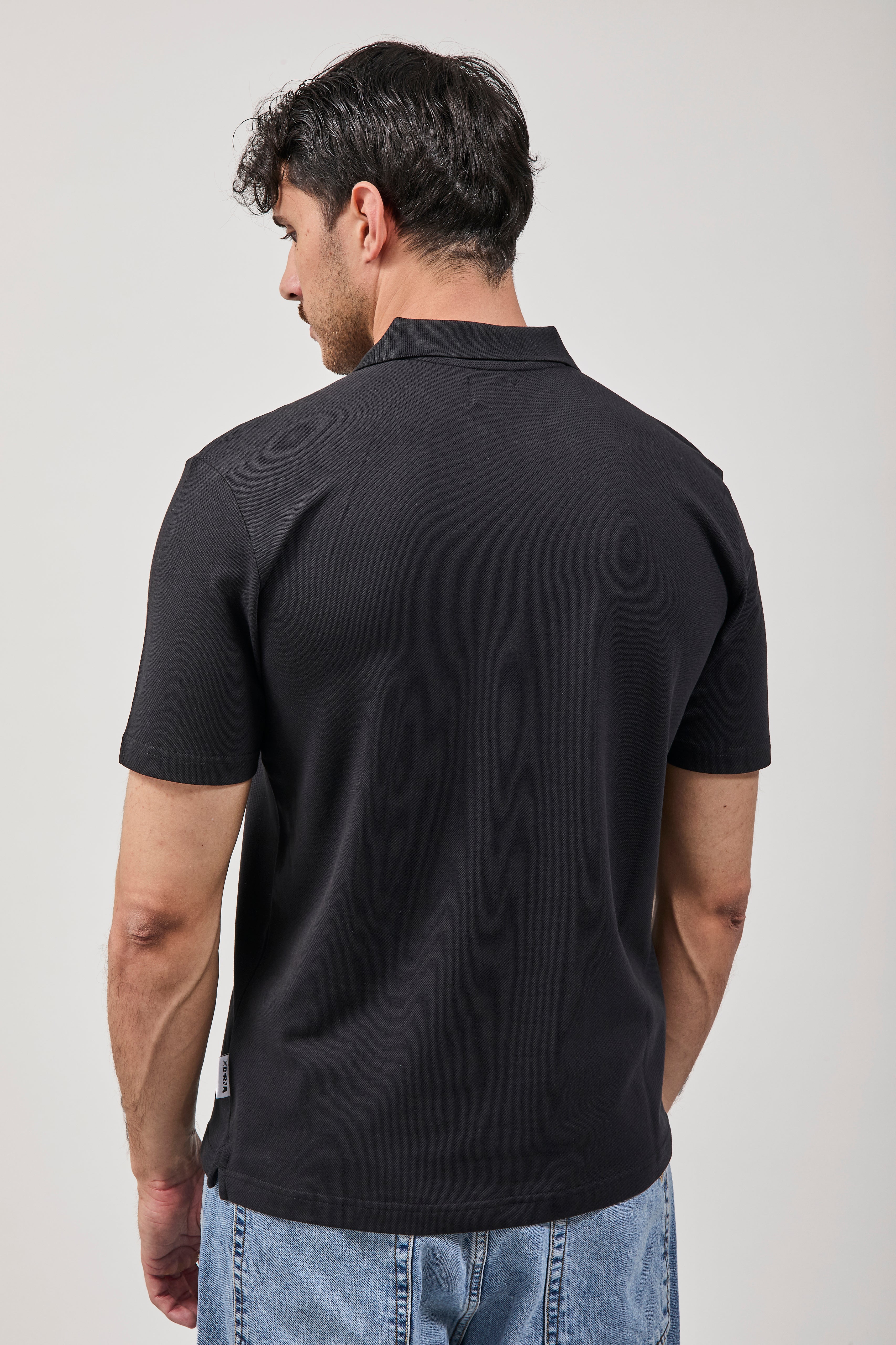 Polo Berna Derby Piquet Nera