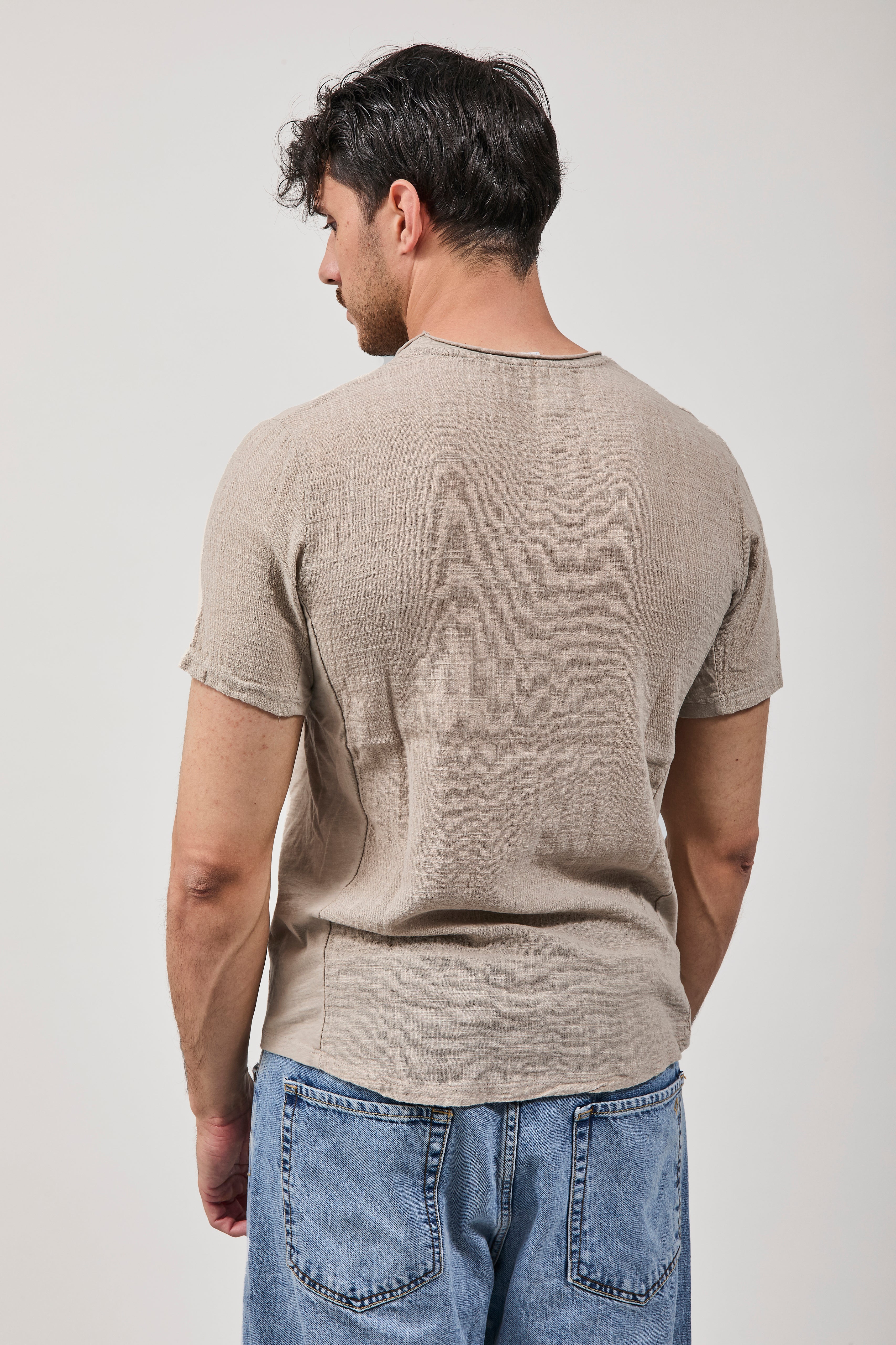 T-shirt Imperial Goffrata Beige T84