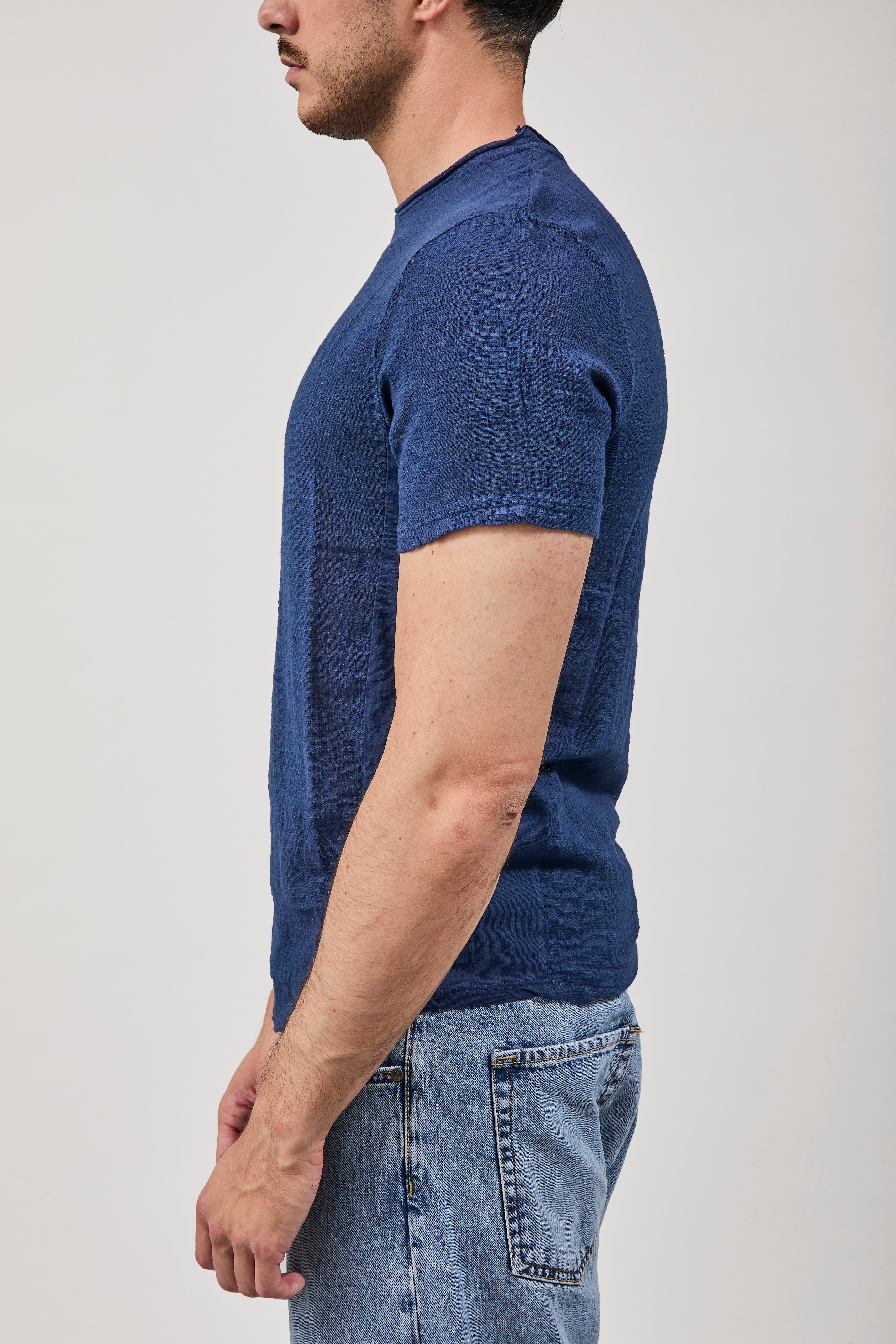 T-shirt Imperial Goffrata Navy T84