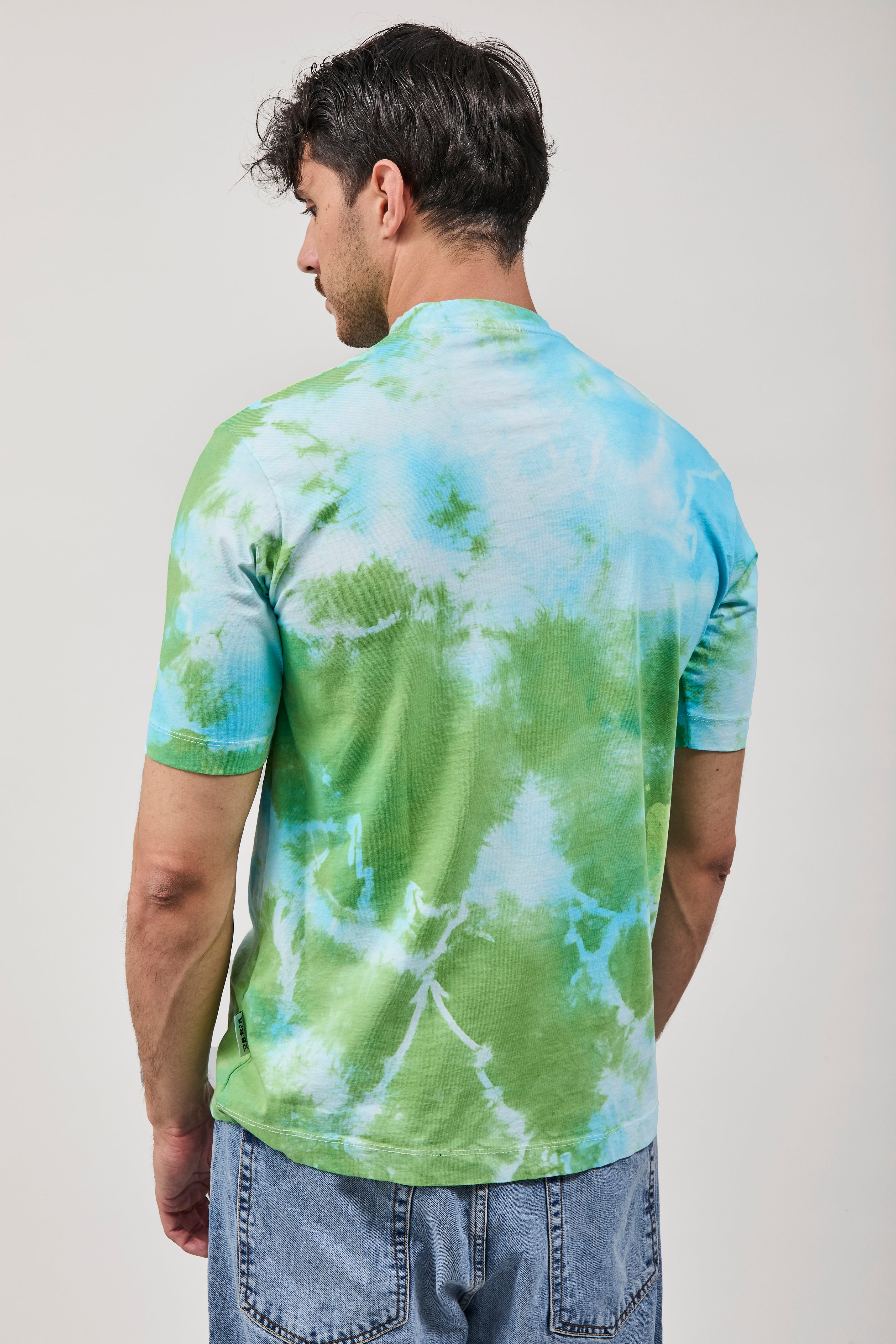 T-shirt Berna Tie Dye Verde