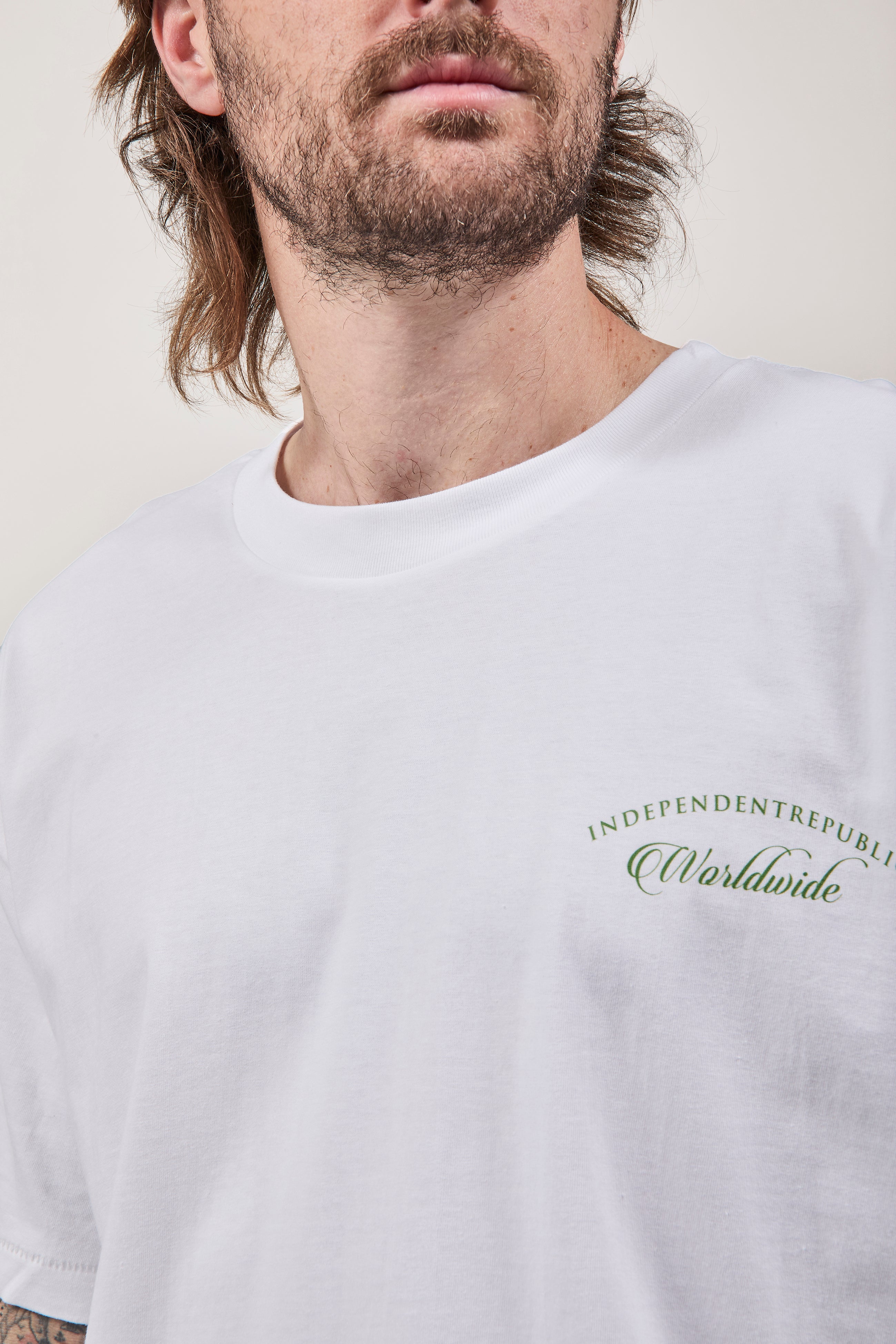 T-shirt Independent Republic Marrakech Bianca