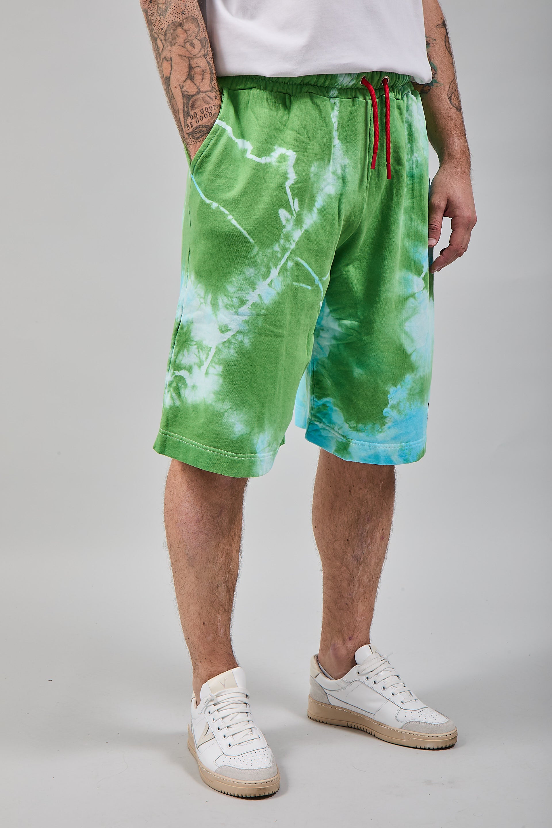 Bermuda Berna Baggy Tie Dye Verde