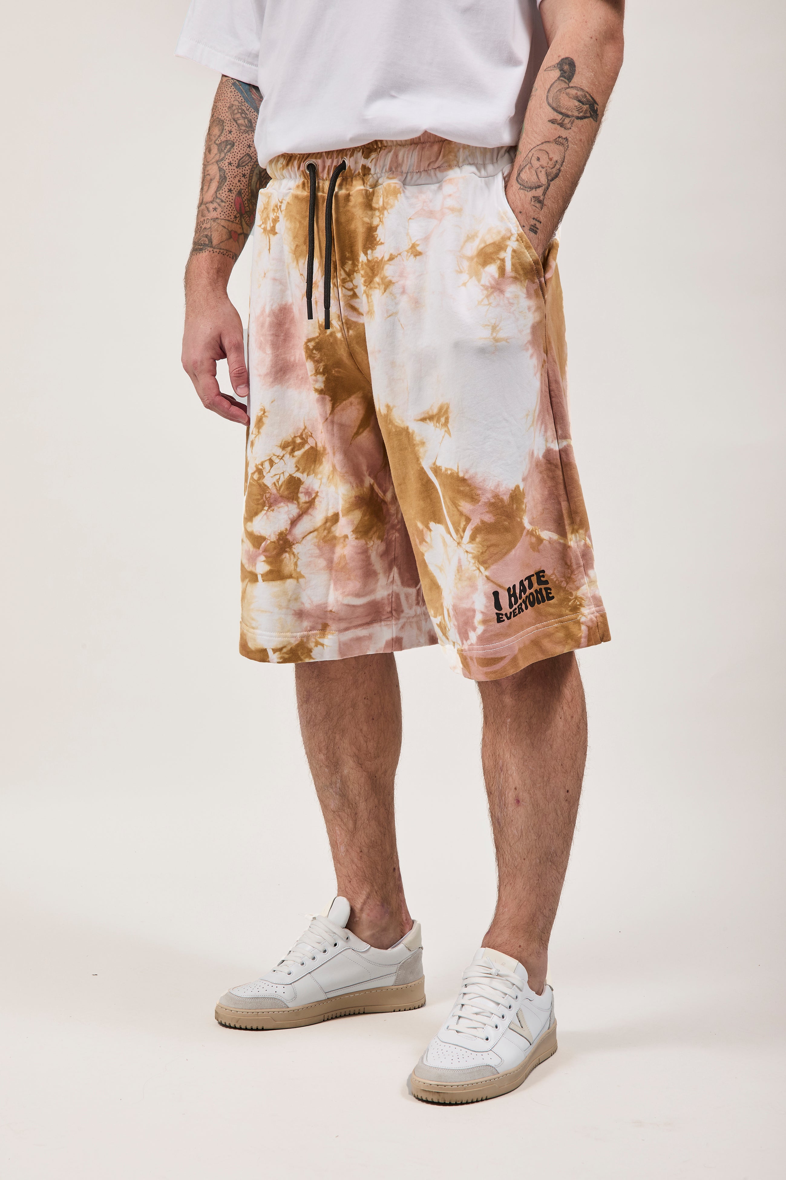 Bermuda Berna Baggy Tie Dye Sabbia