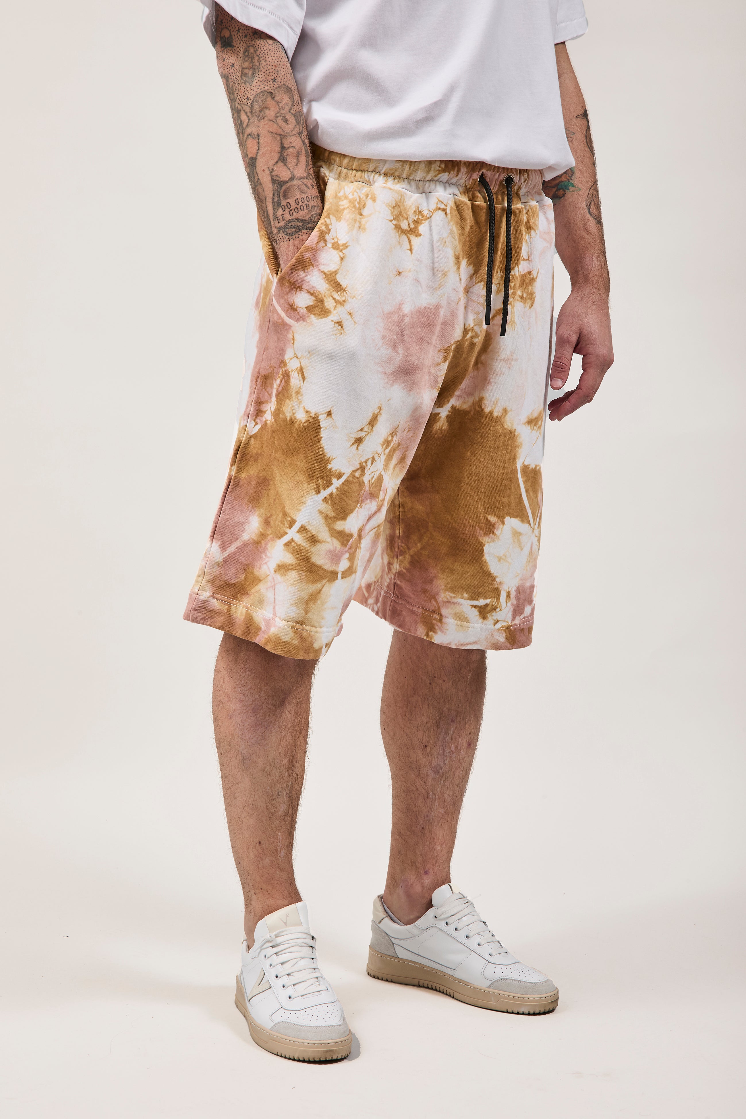 Bermuda Berna Baggy Tie Dye Sabbia