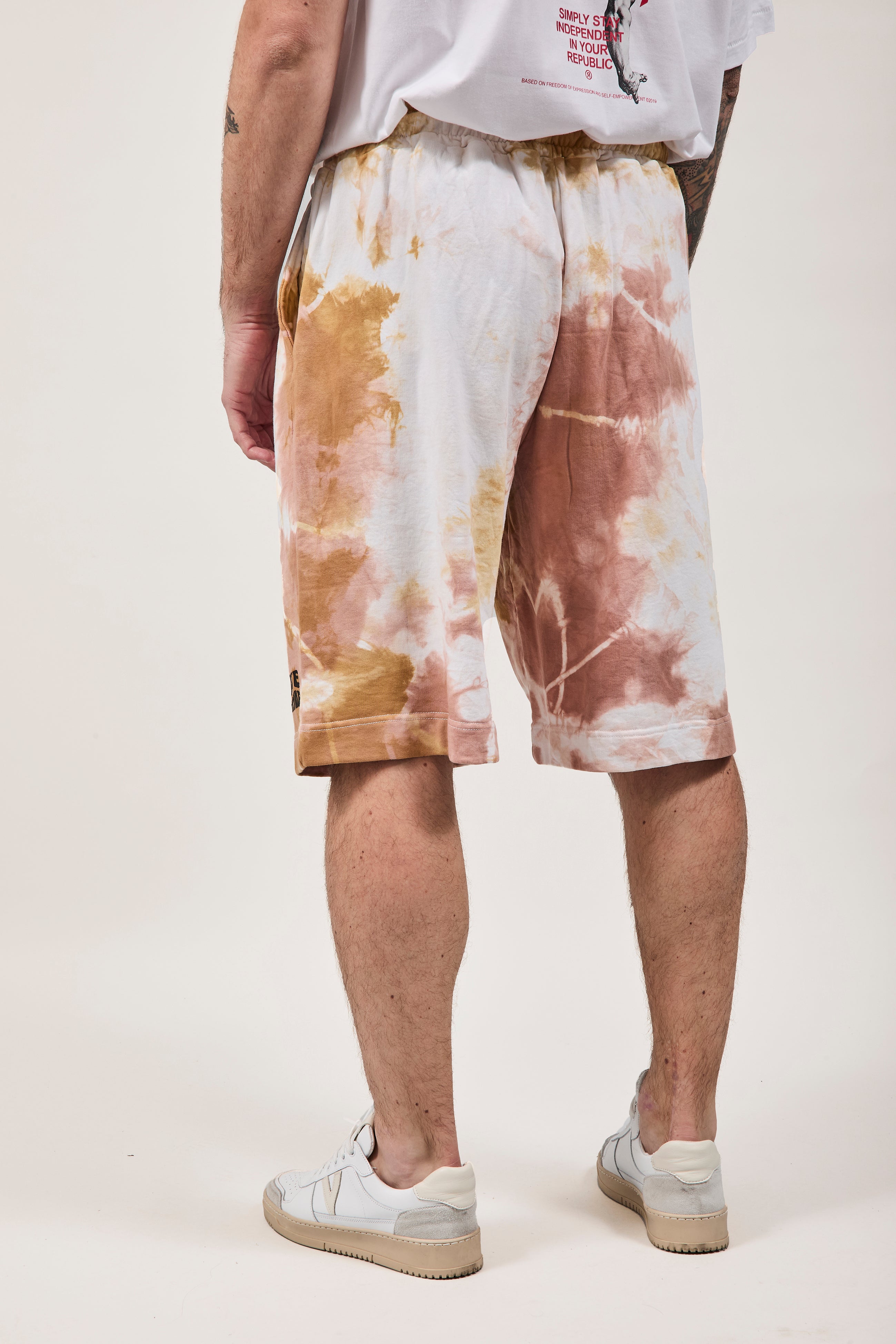 Bermuda Berna Baggy Tie Dye Sabbia