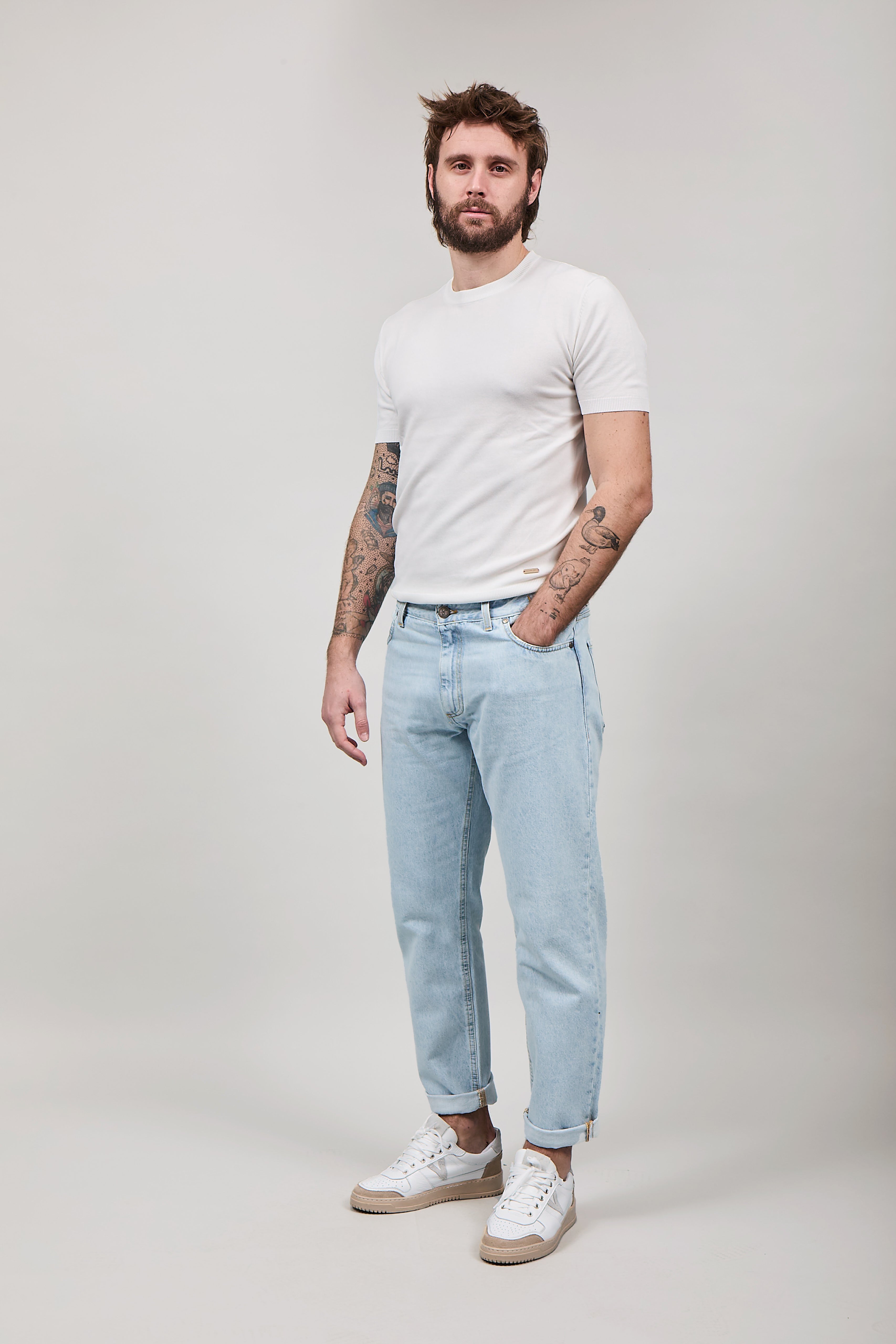 Jeans V2 loose marmo
