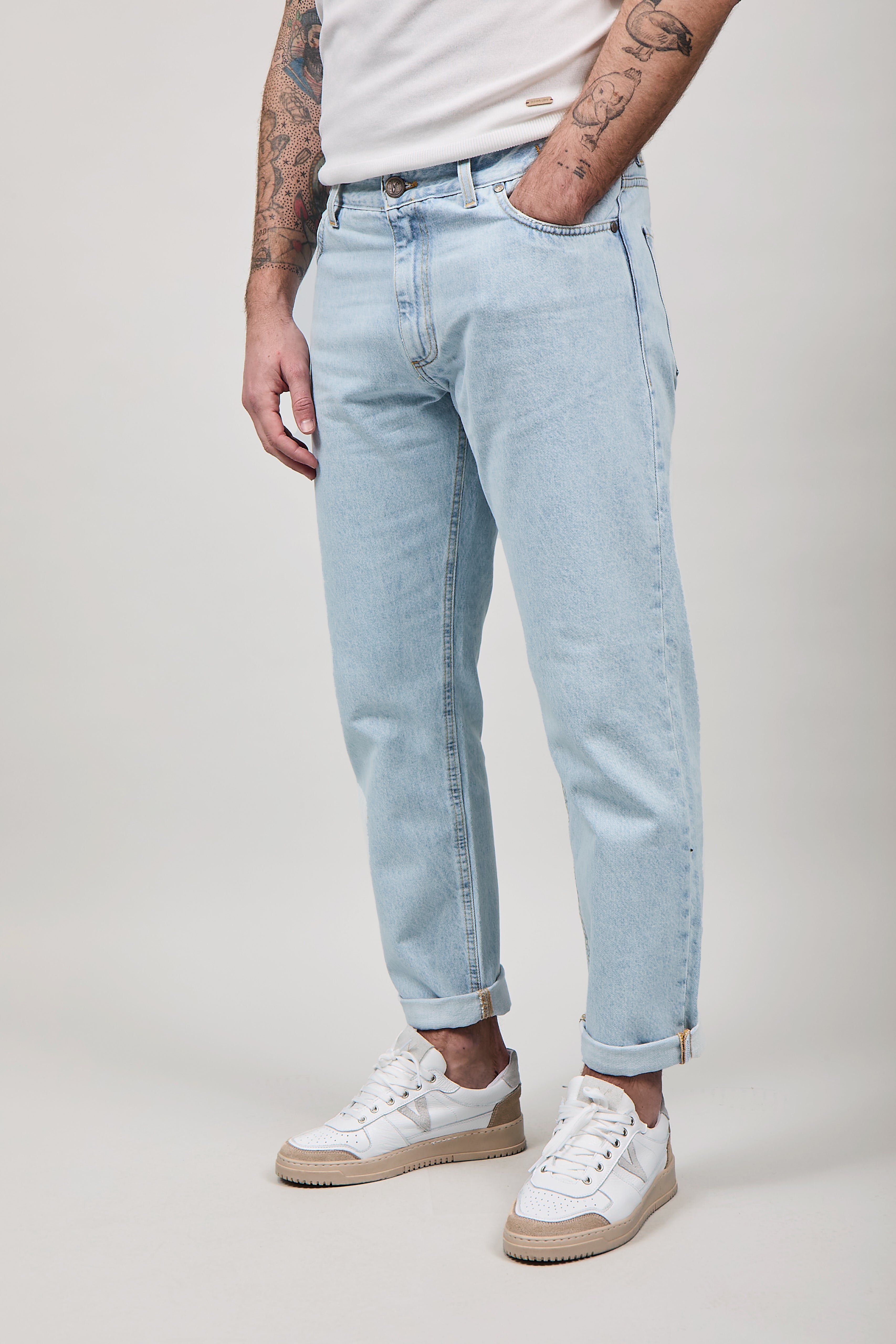 Jeans V2 loose marmo