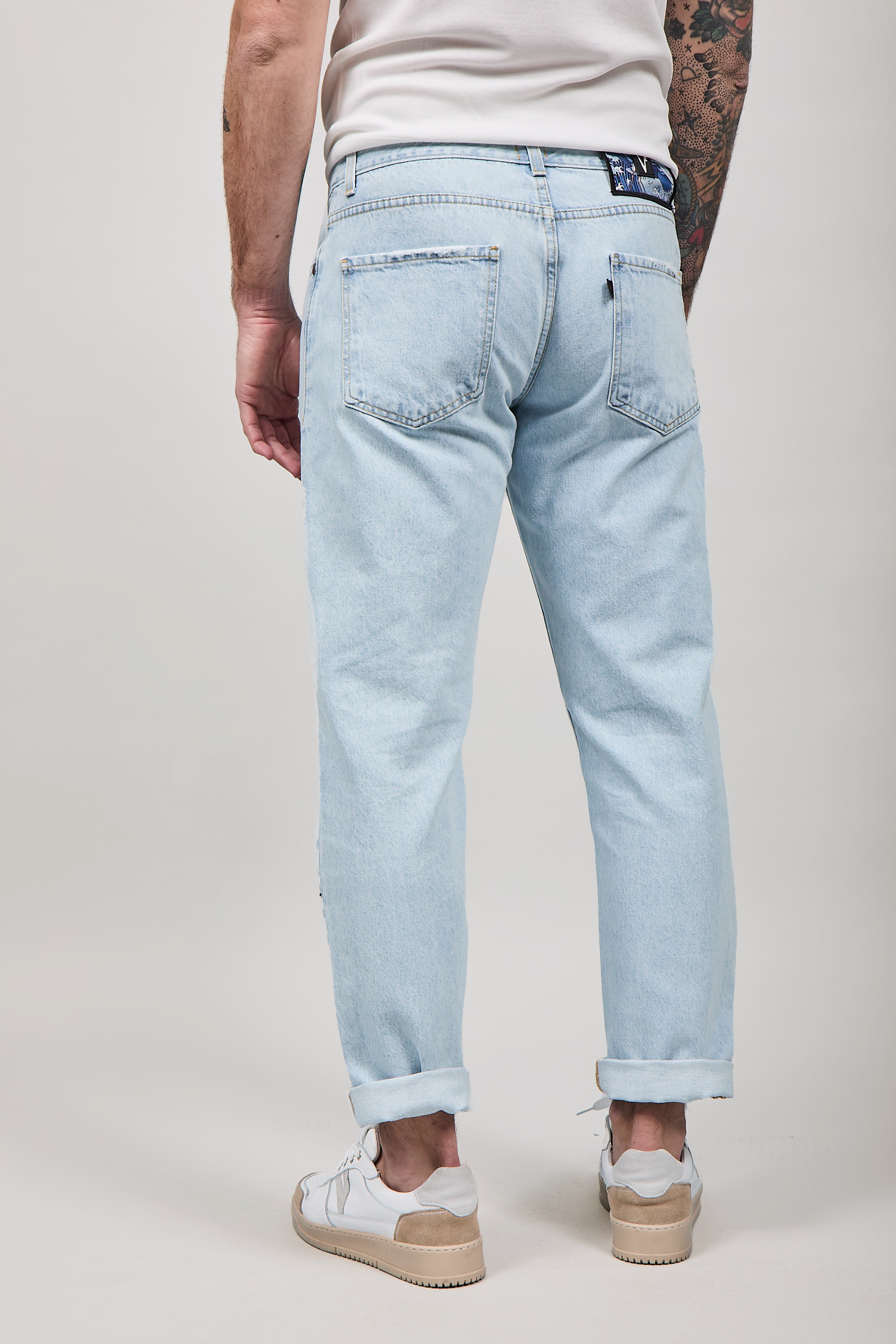 Jeans V2 loose marmo
